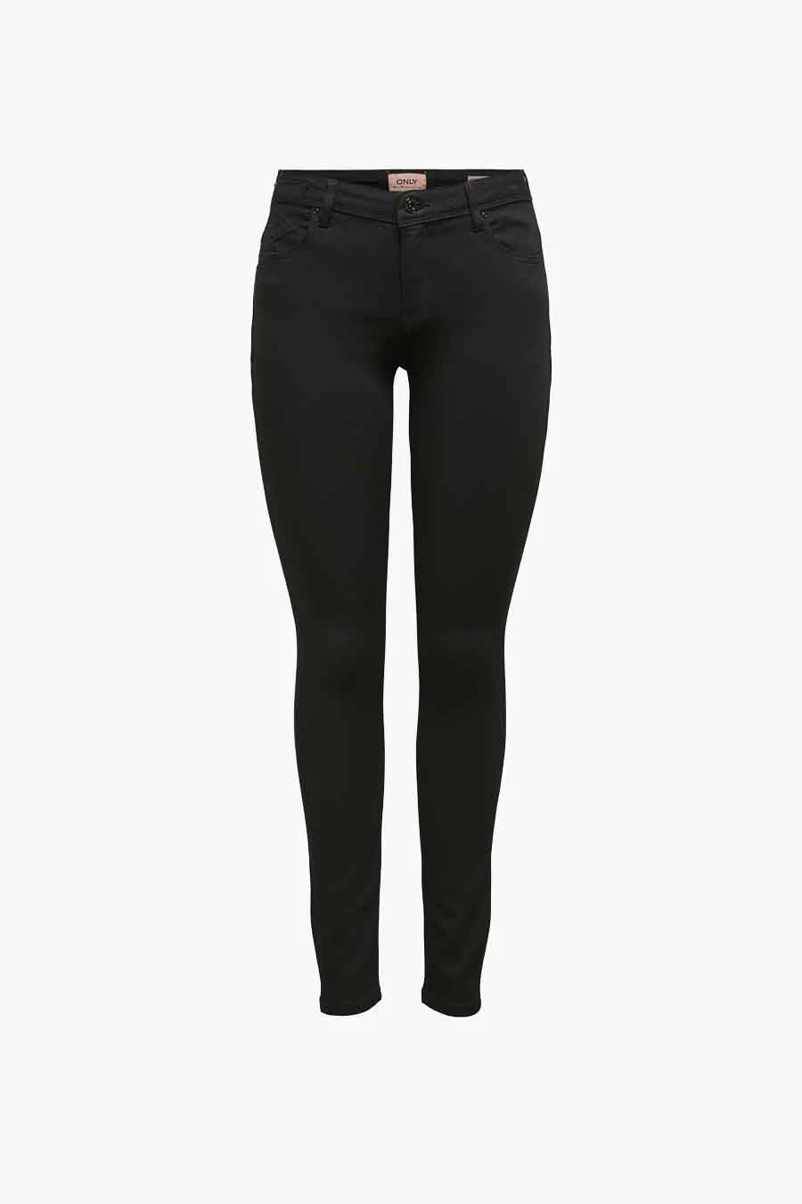 Skinny jeans - black denim - Image 3