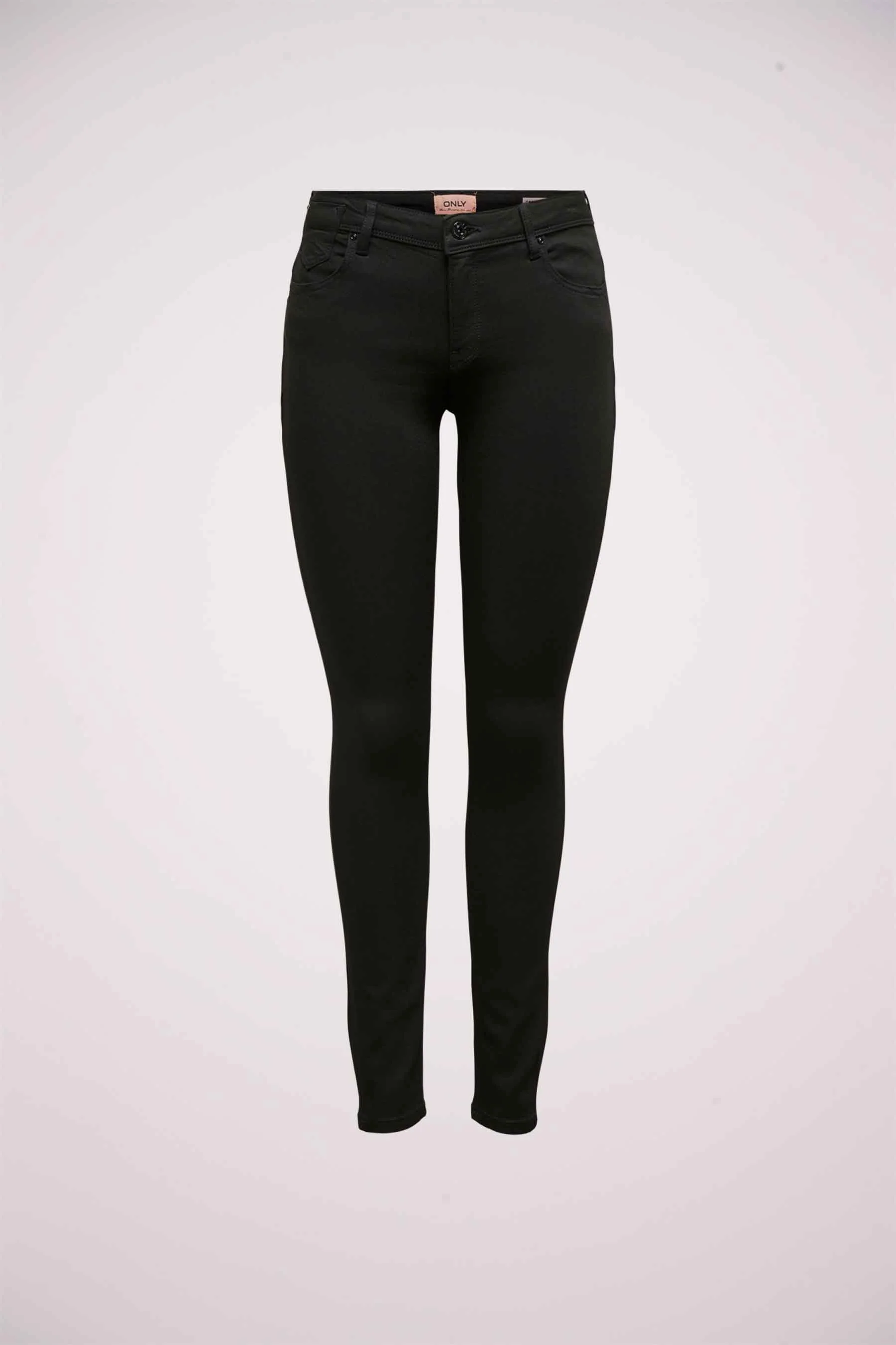 Skinny jeans - black denim - Image 5