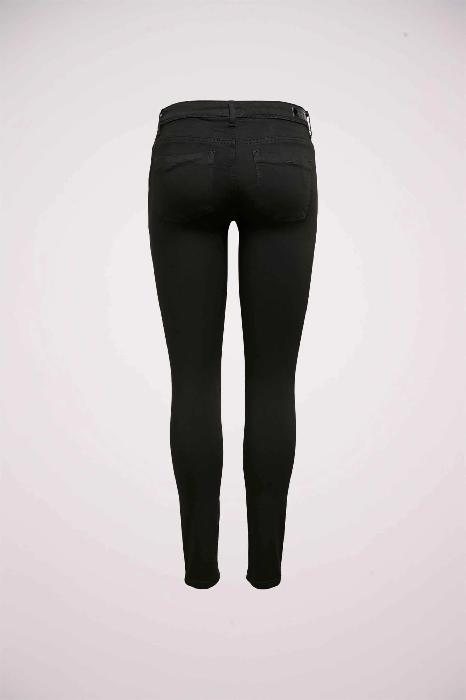Skinny jeans - black denim - Image 6