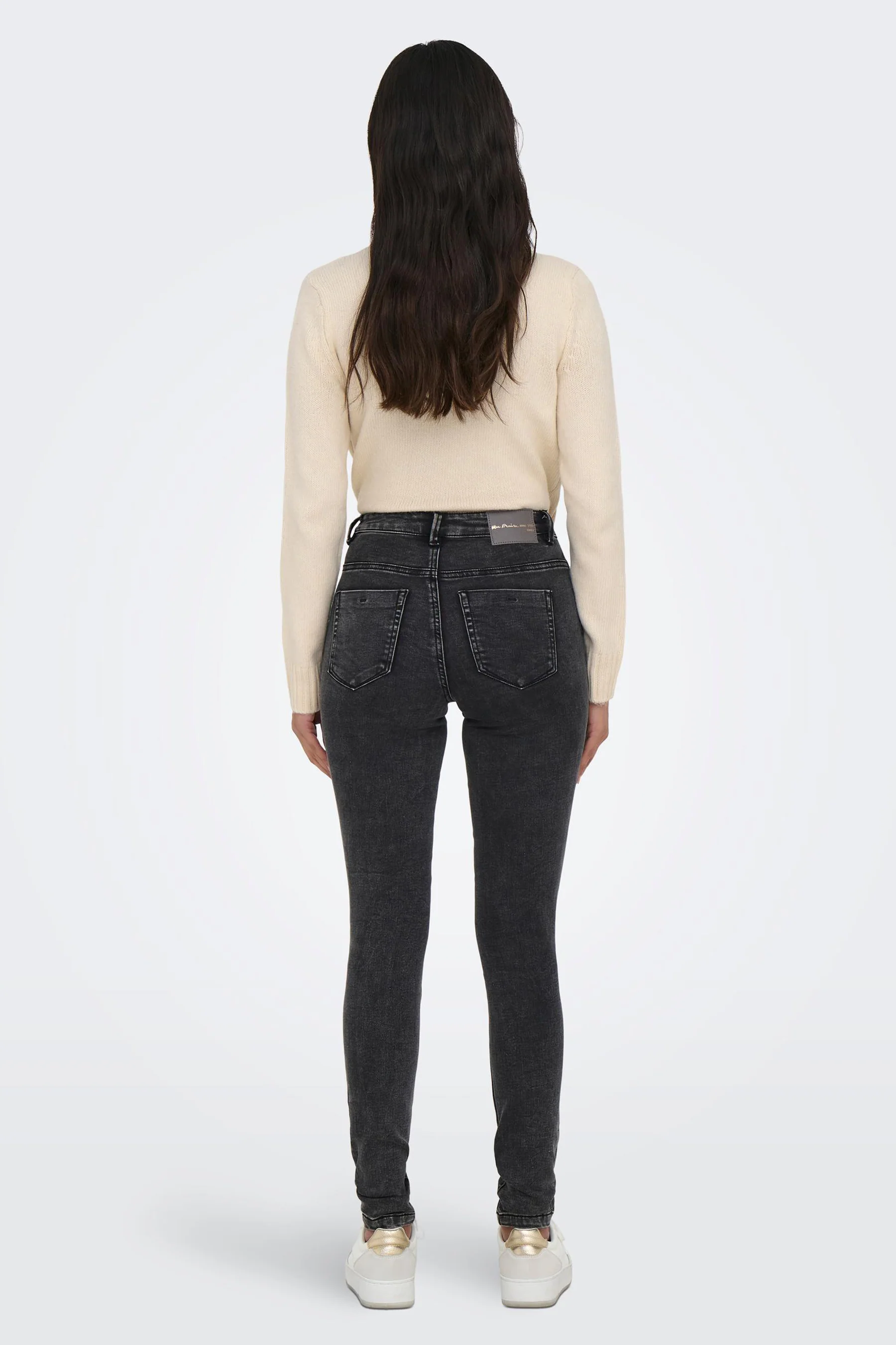 Skinny jeans - dark grey denim - Image 3