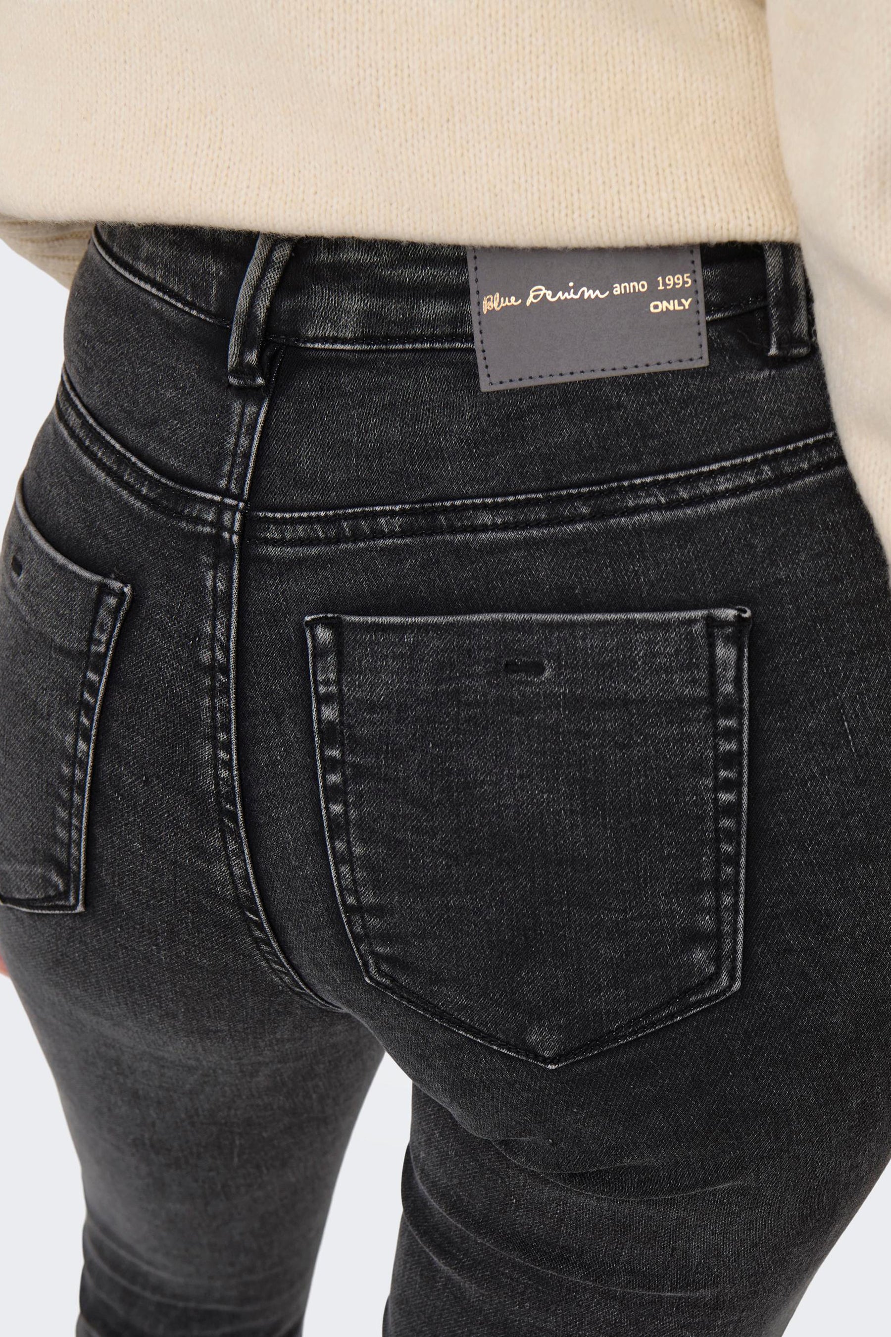 Skinny jeans - dark grey denim - Image 5