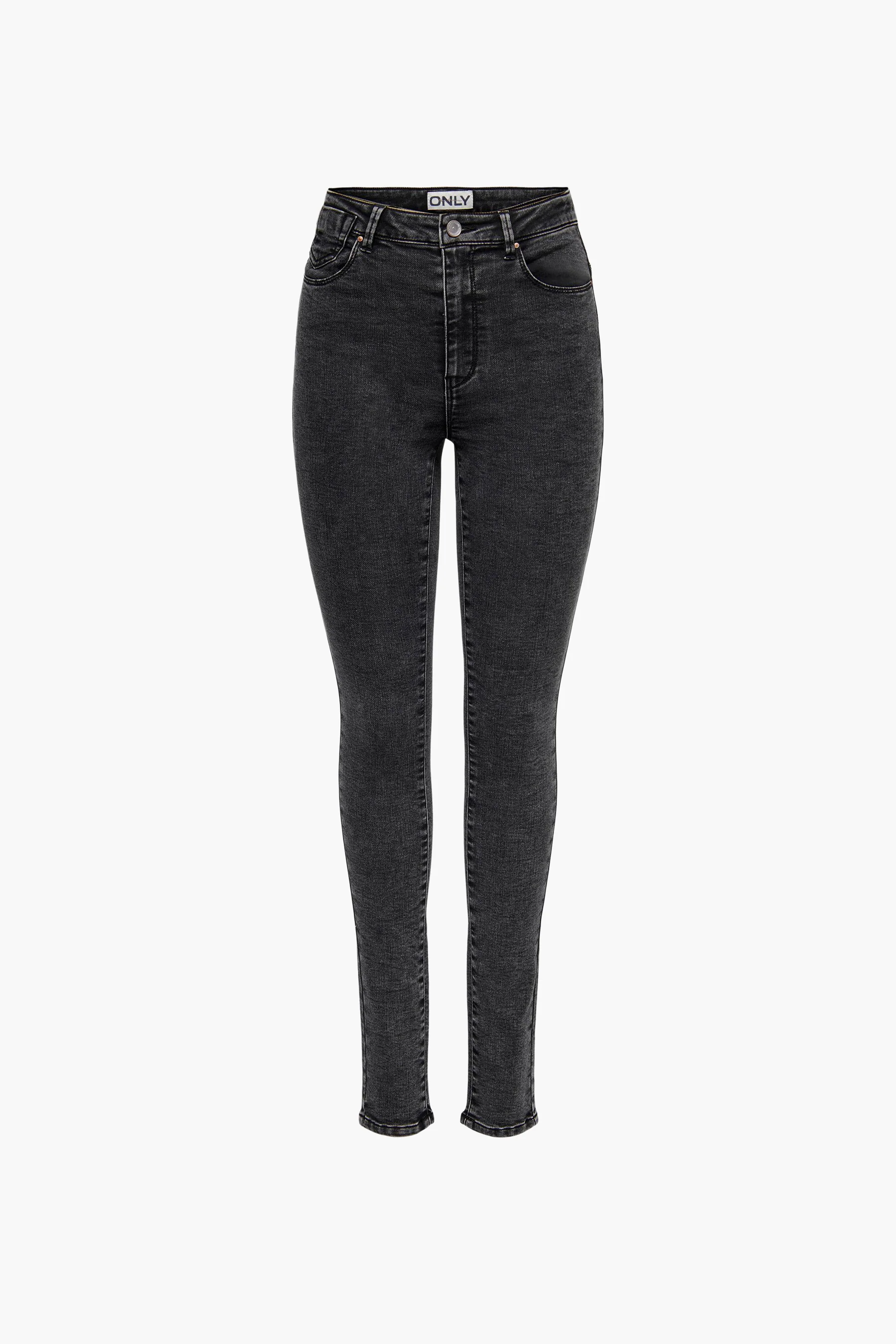 Skinny jeans - dark grey denim - Image 6