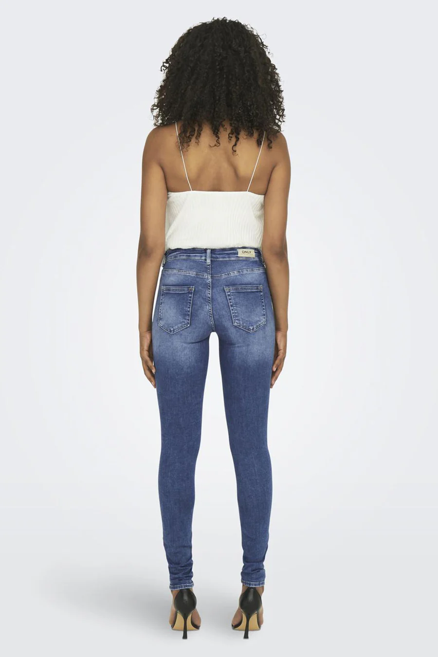 BLUSH SKINNY - mid blue denim - Image 3