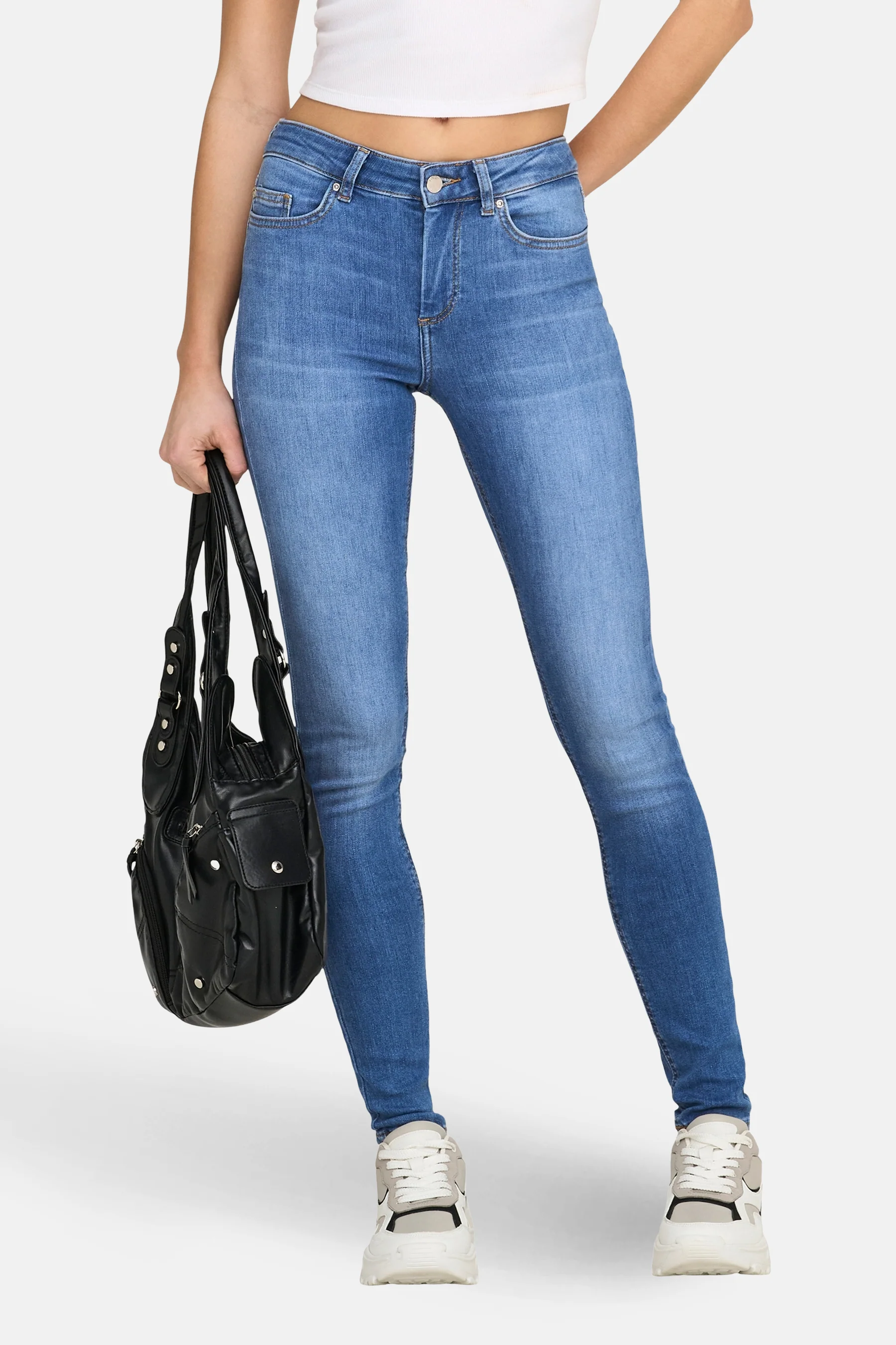 BLUSH SKINNY - mid blue denim - Image 9