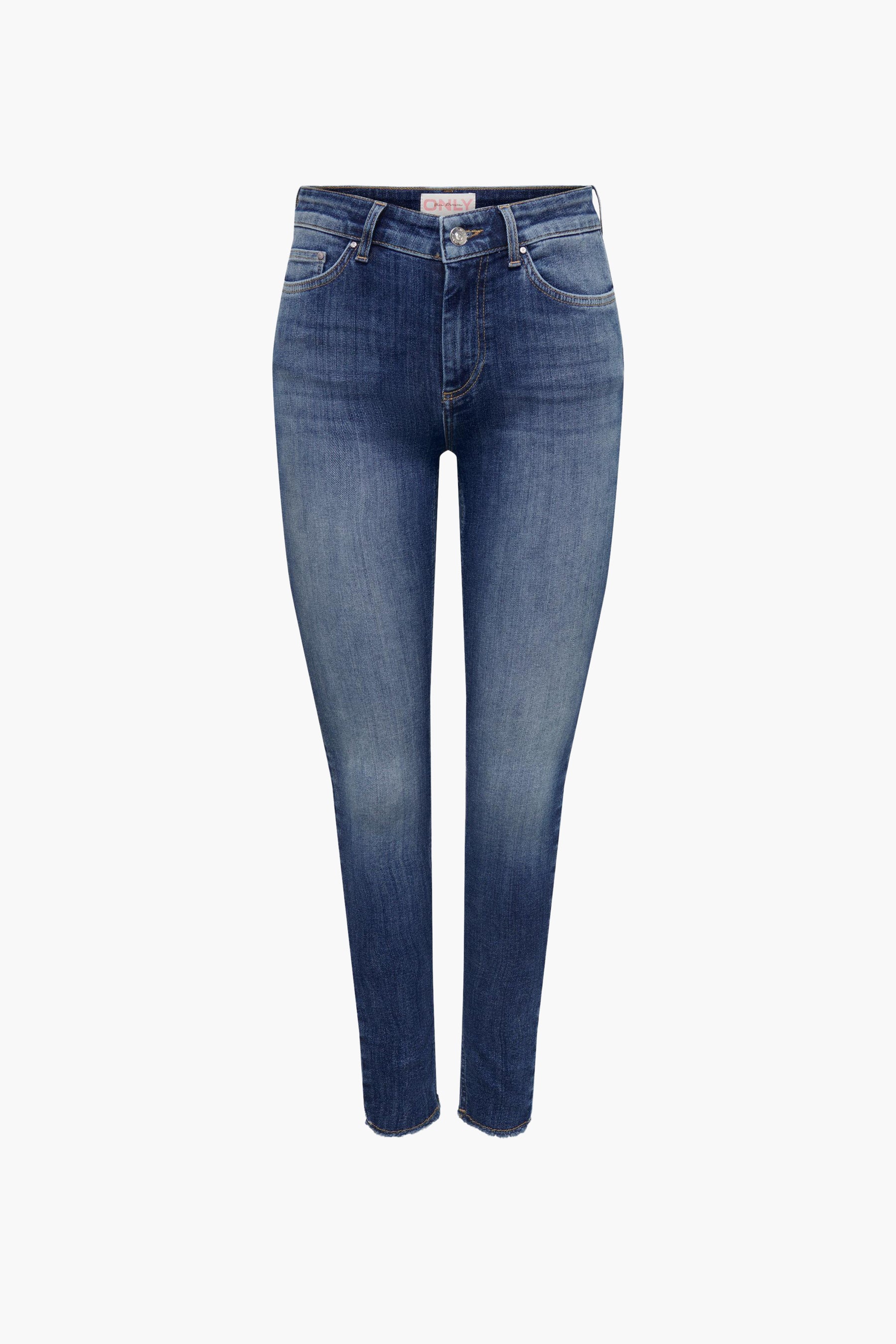Skinny jeans - mid blue denim - Image 7