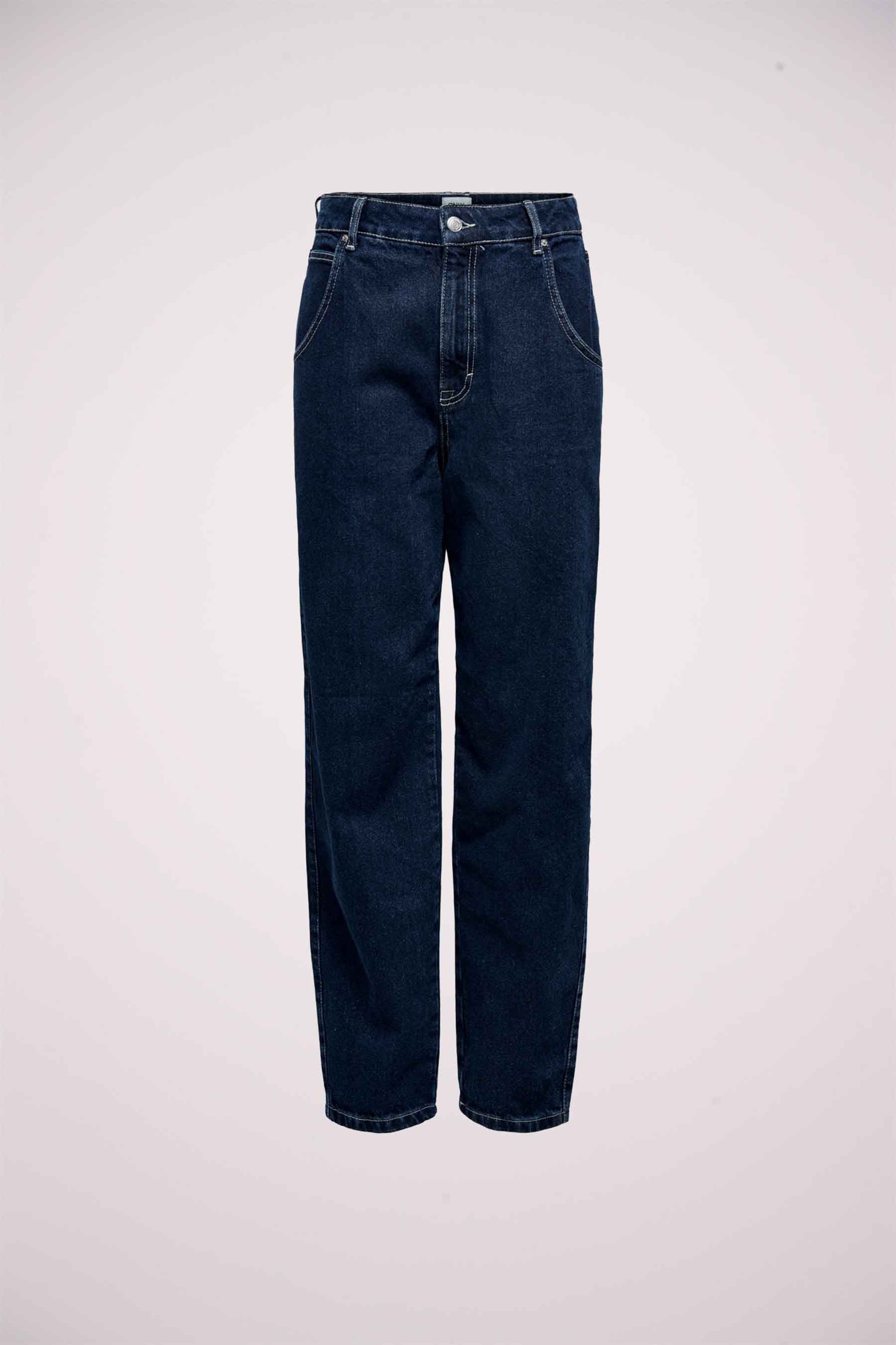 Straight jeans - dark blue denim