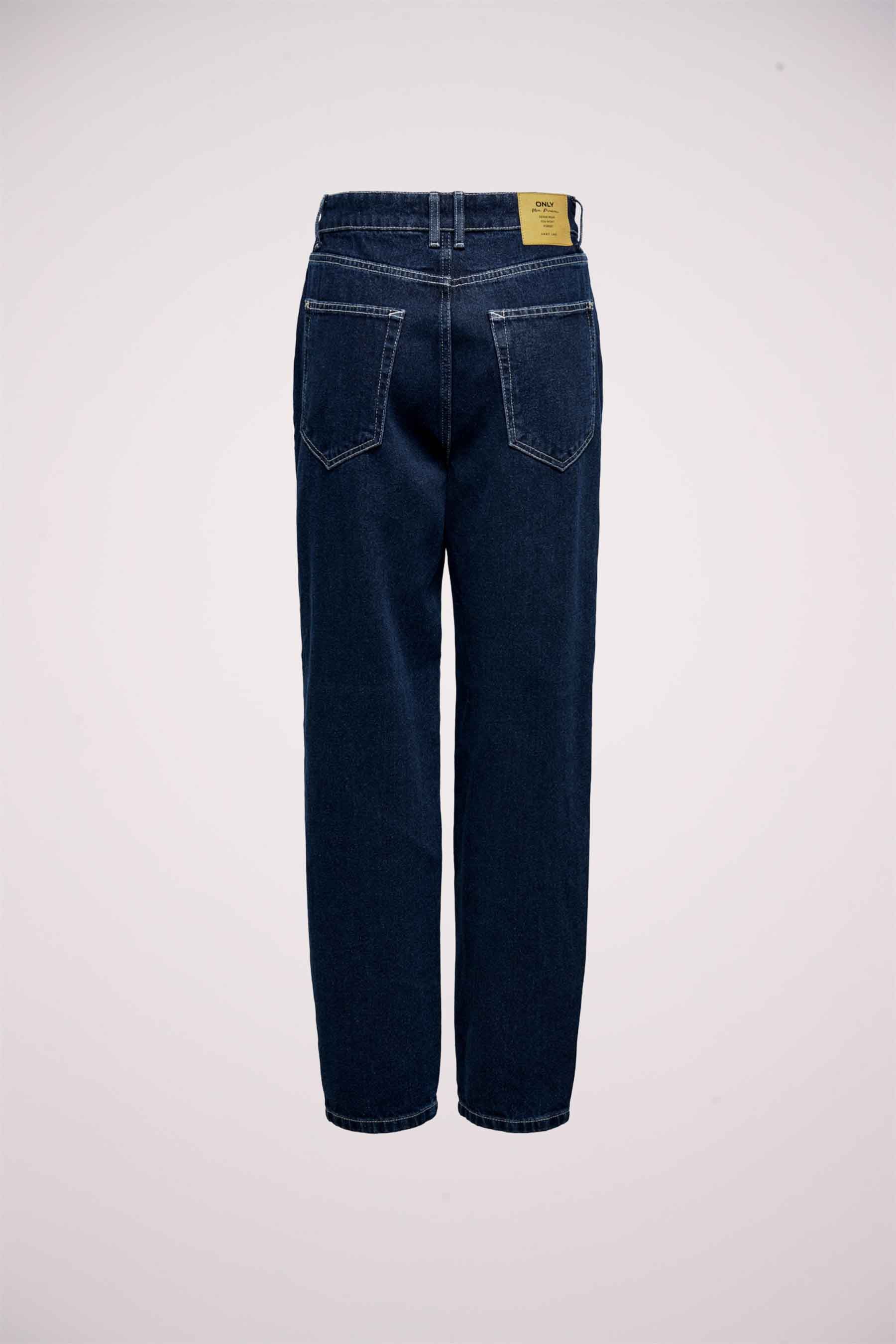 Straight jeans - dark blue denim - Image 2