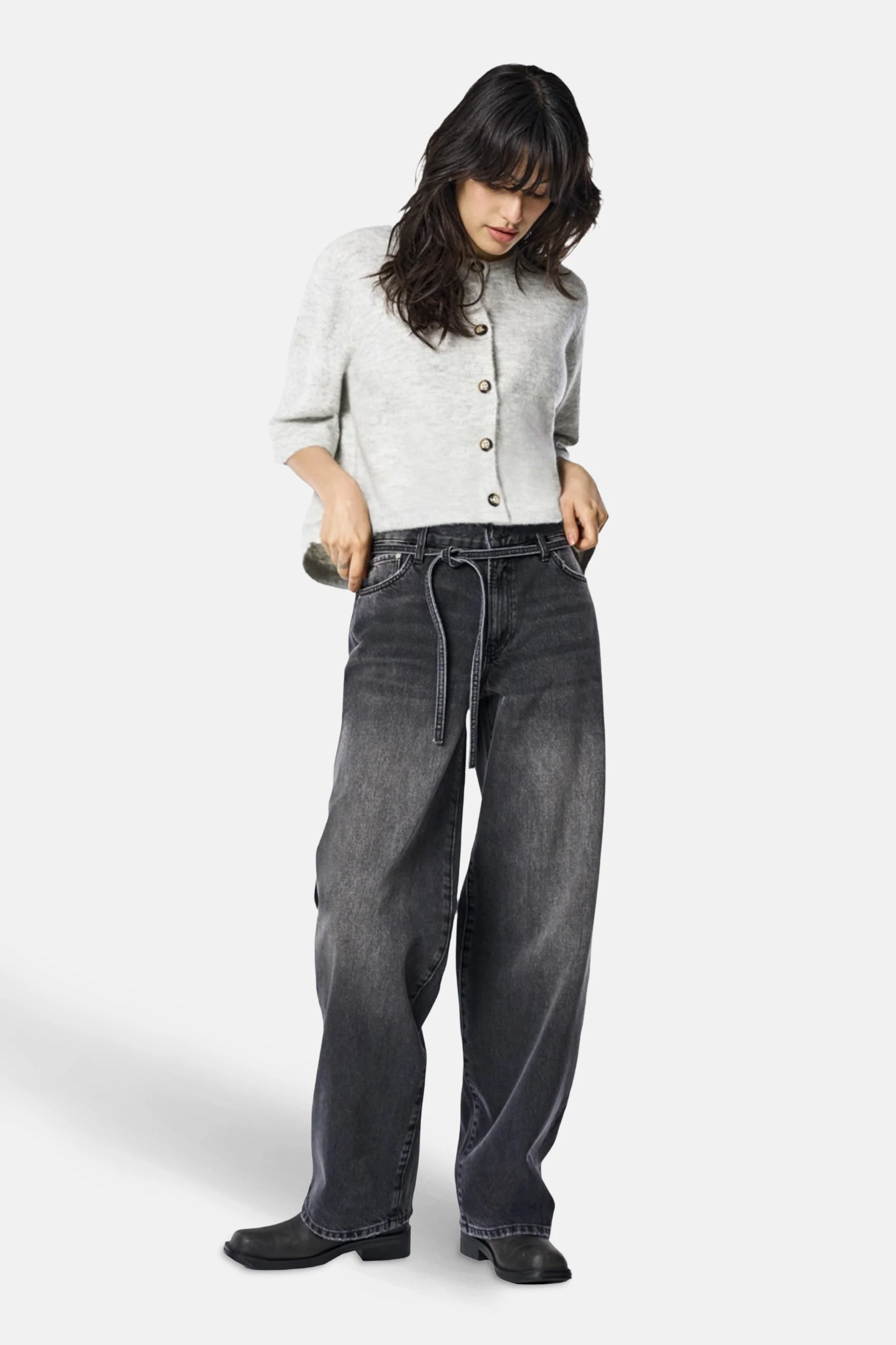 GIANNA - Dark grey denim - Image 8