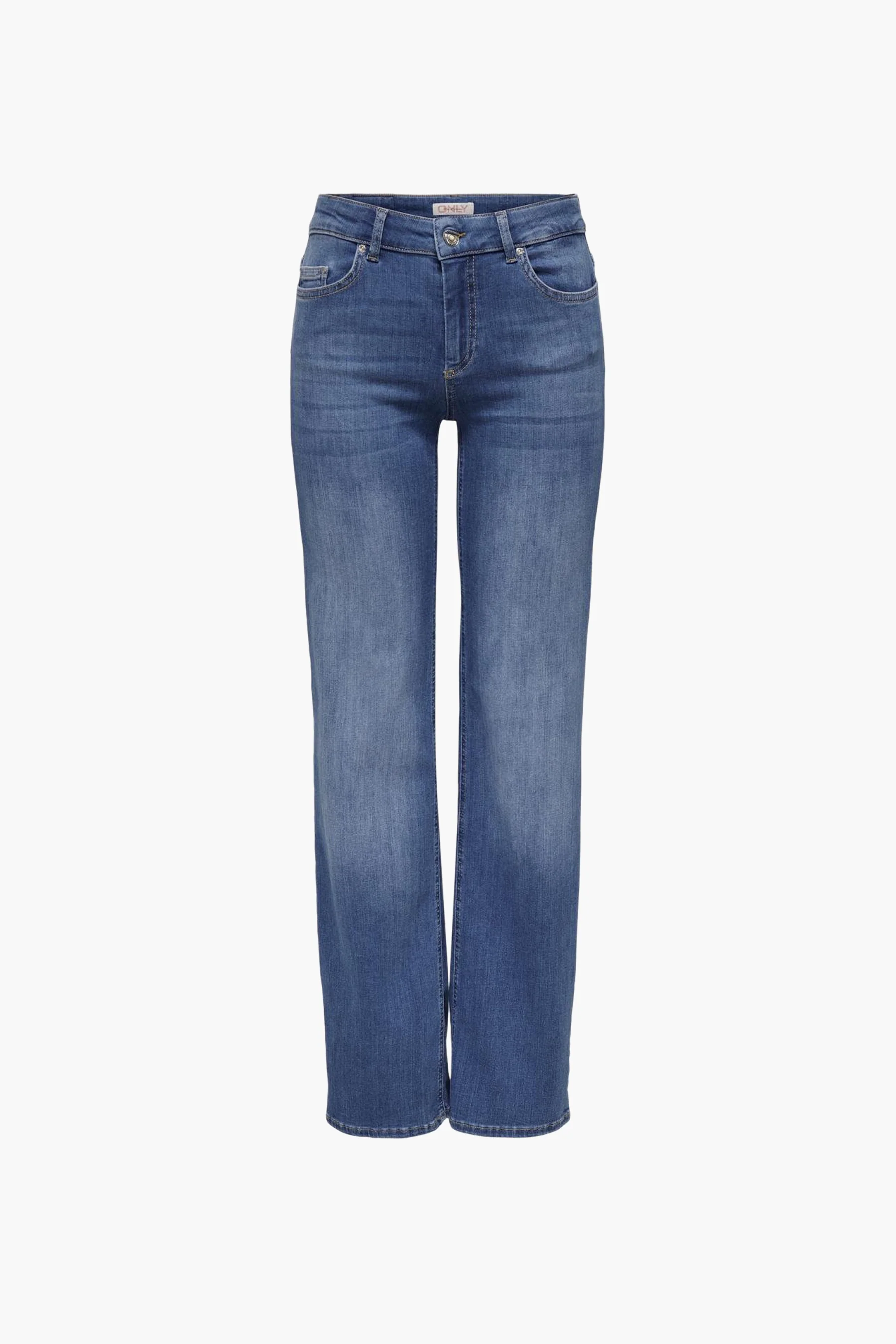 BLUSH STRAIGHT - mid blue denim - Image 7