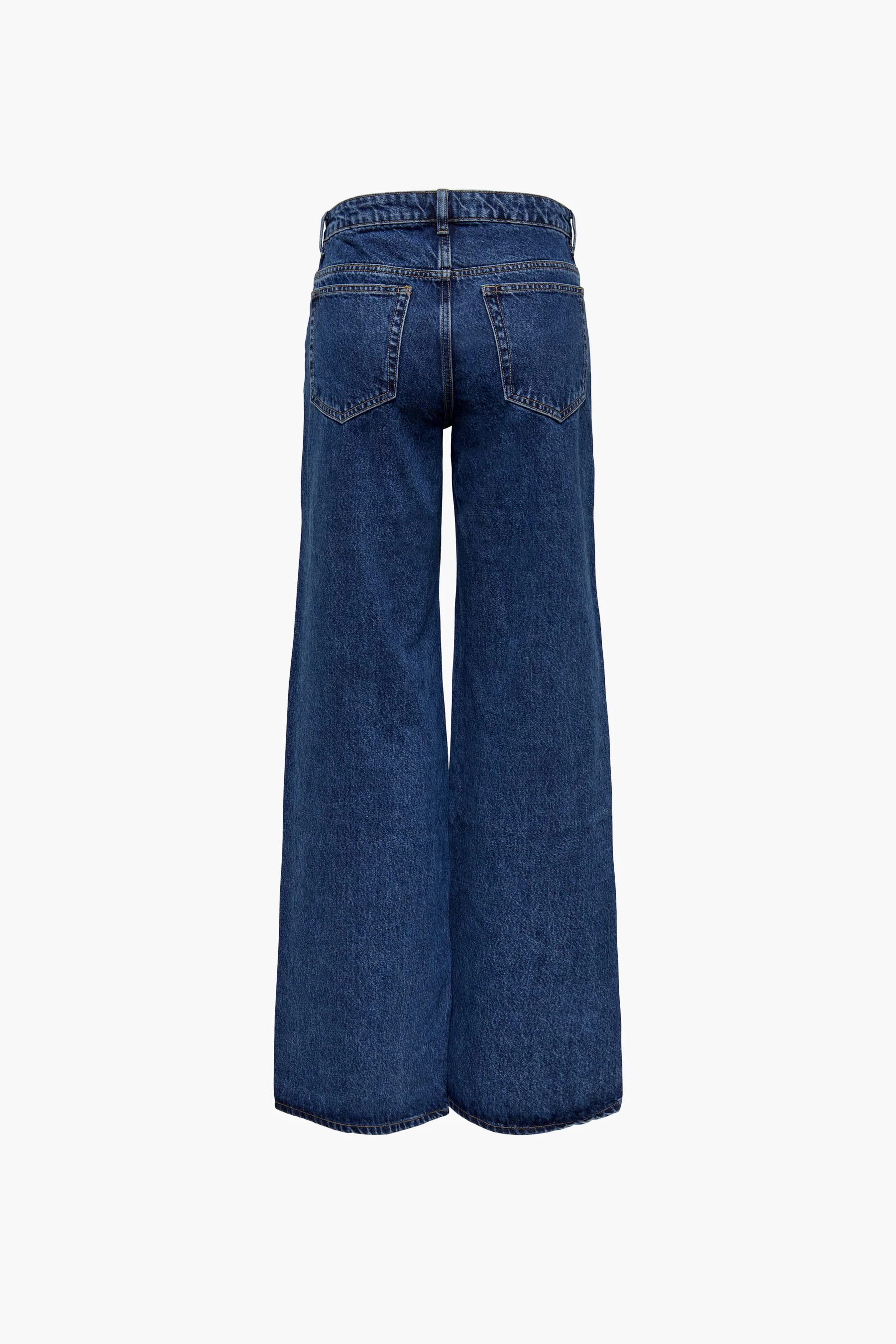 Wide jeans - mid blue denim - Image 6