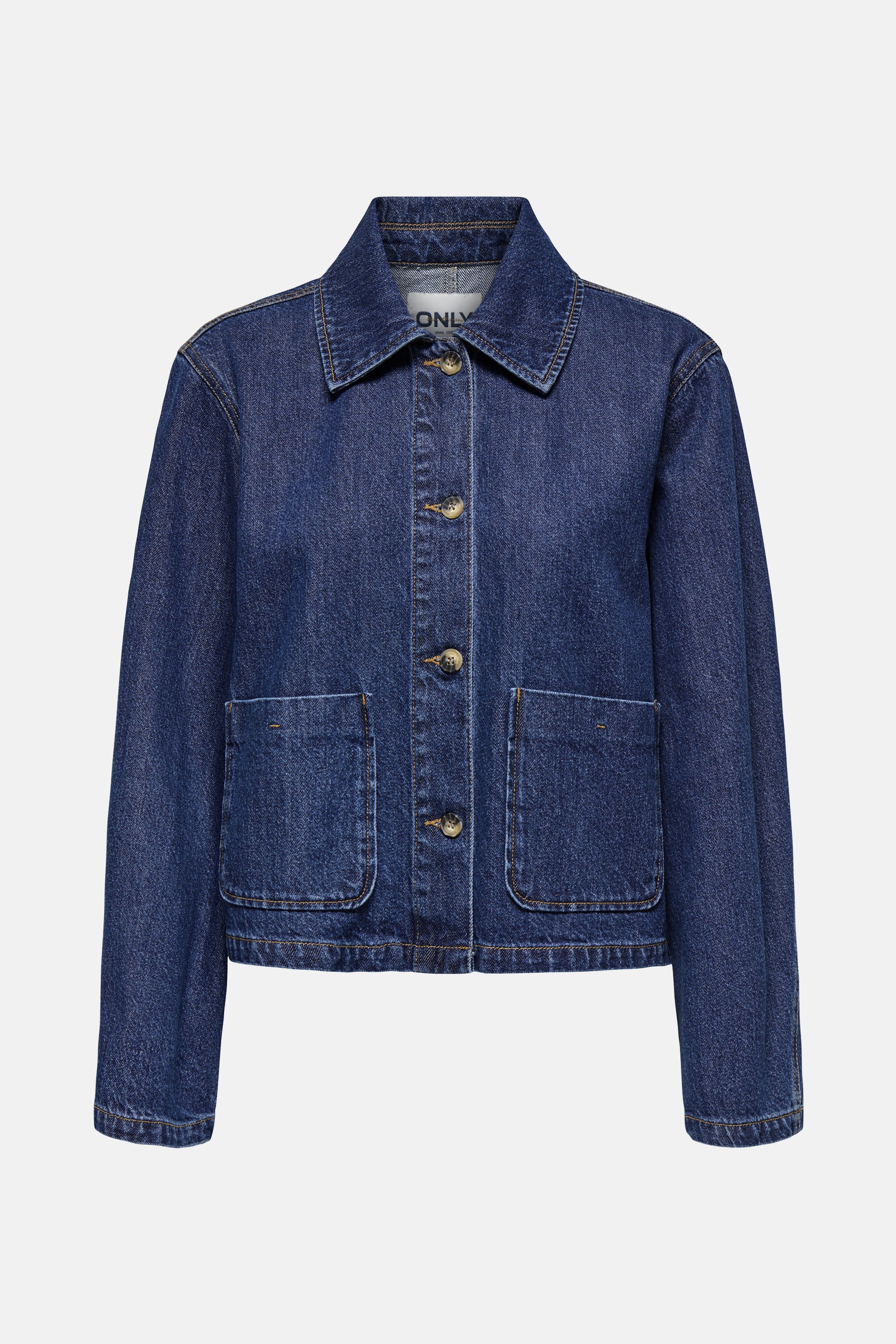 Jeansjas - dark blue denim - Image 4