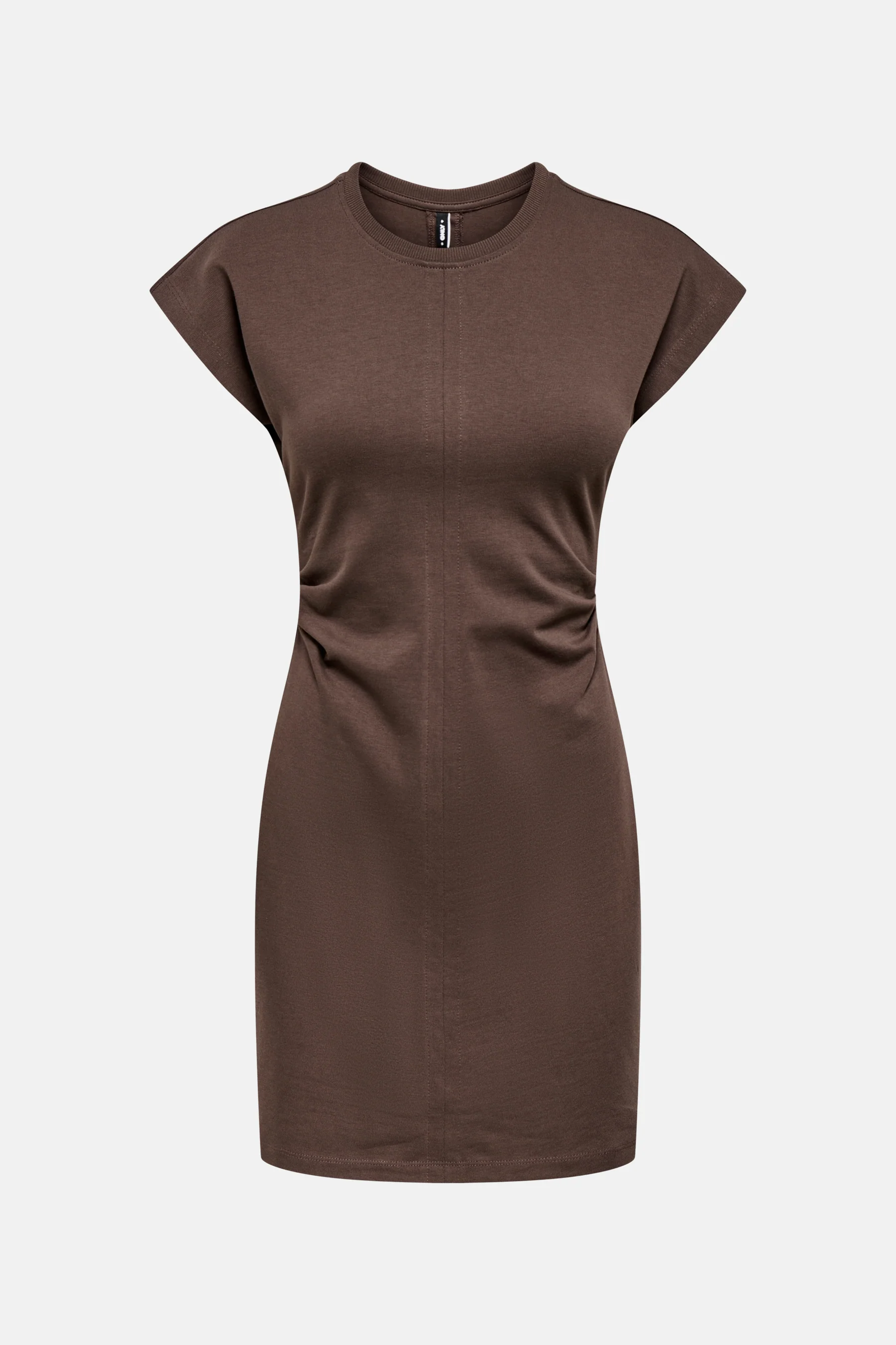 Kleedje met korte mouwen - bruin - Image 6