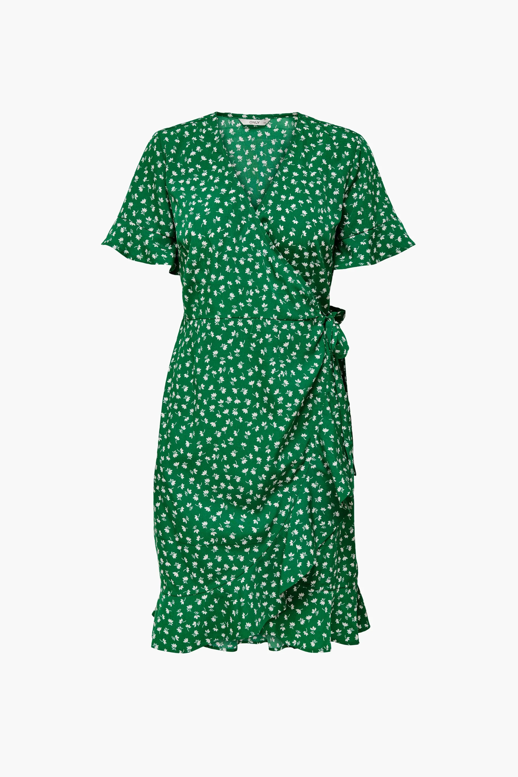 Kleedje met korte mouwen - groen - Image 6