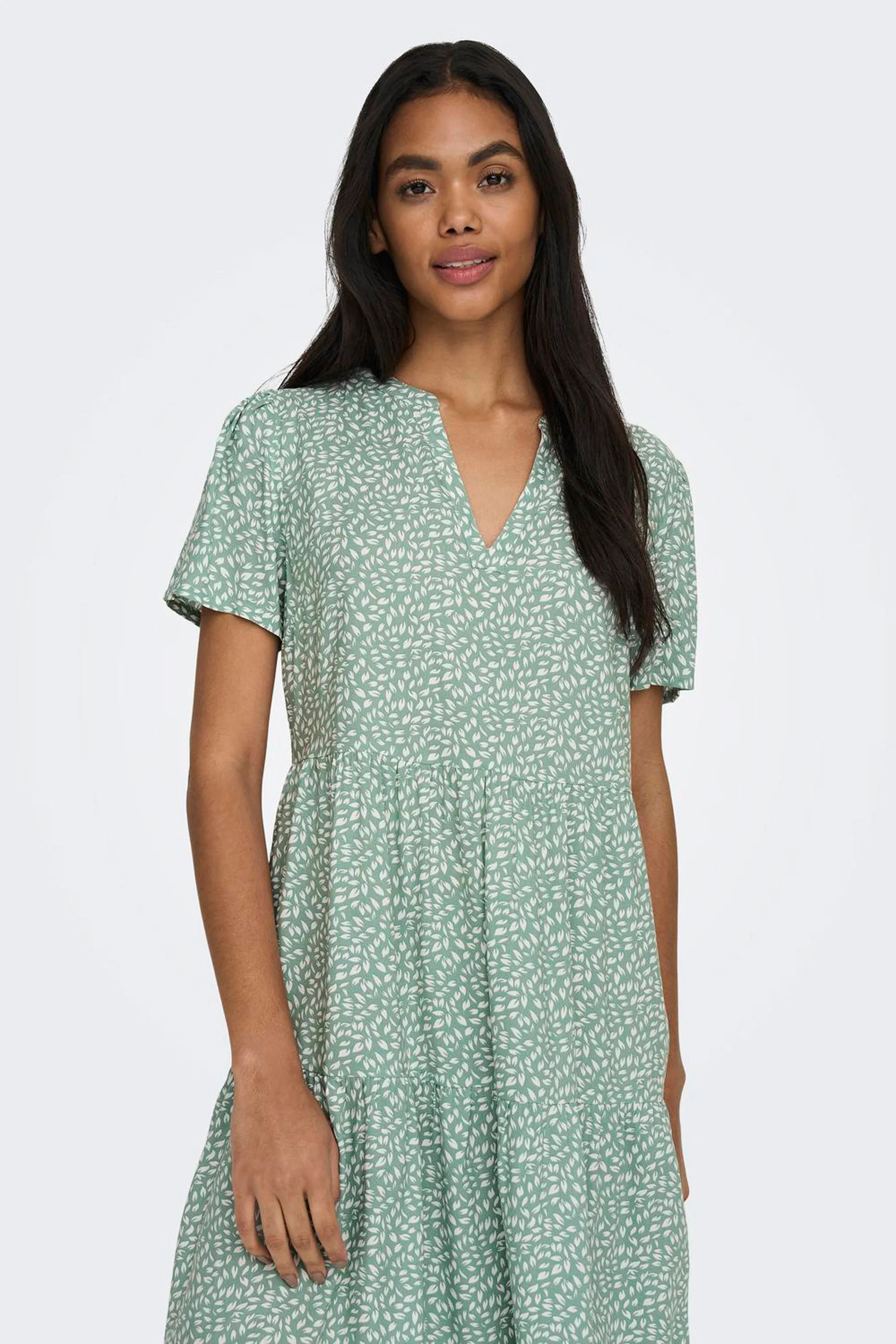 Kort kleedje - groen - Image 3