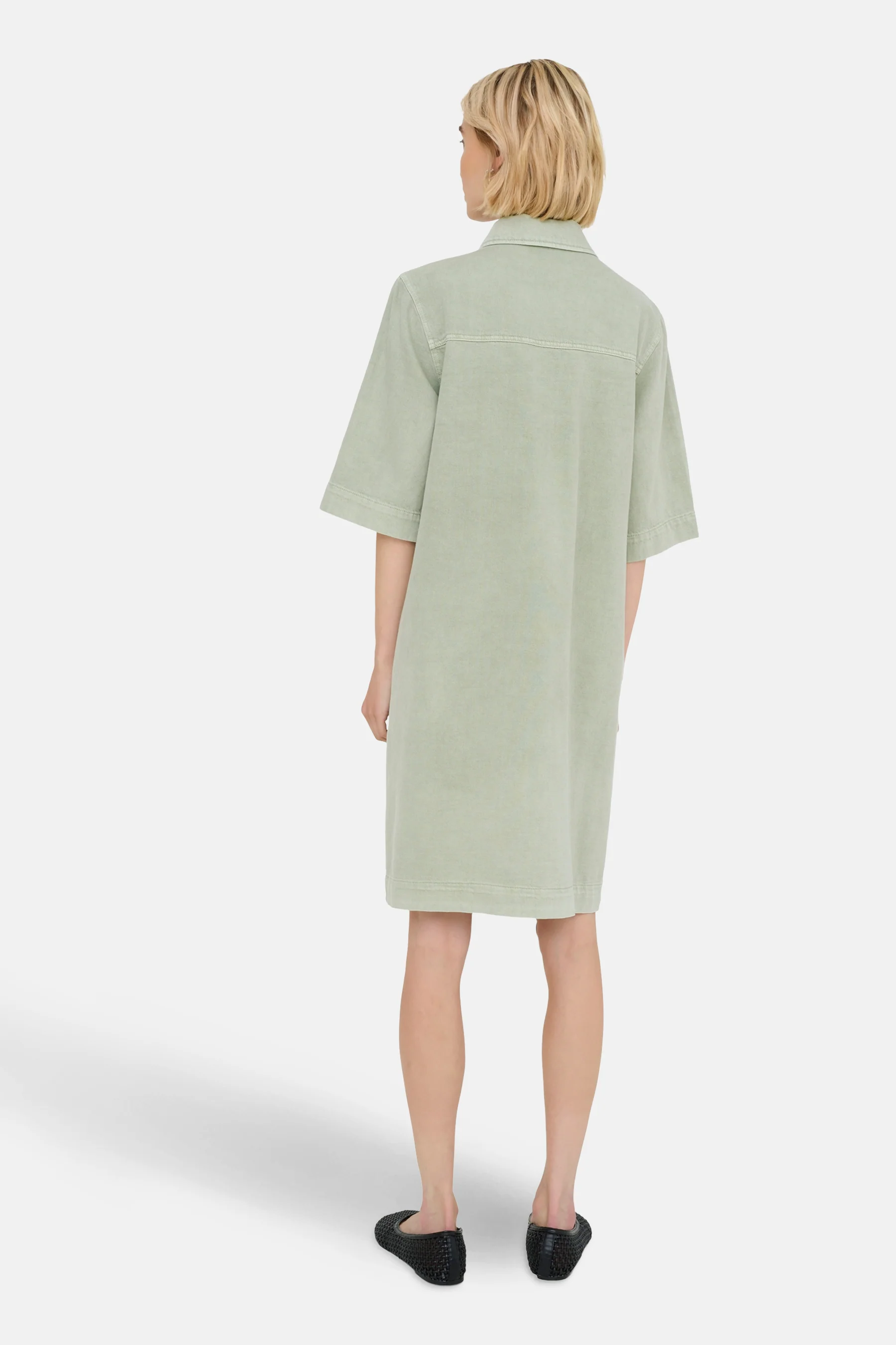Kleedje met korte mouwen - Groen - Image 3
