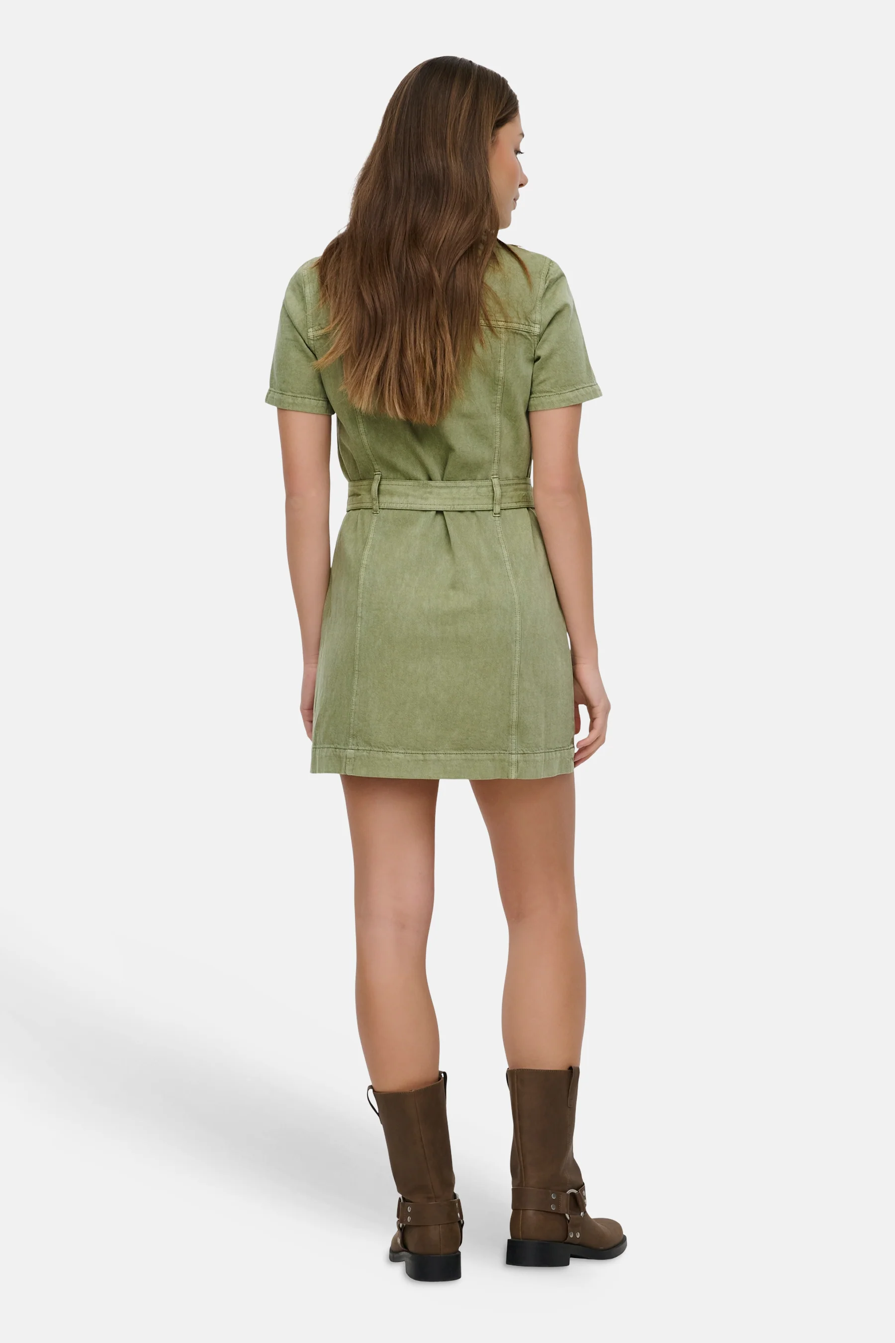 Kleedje met korte mouwen - green - Image 3