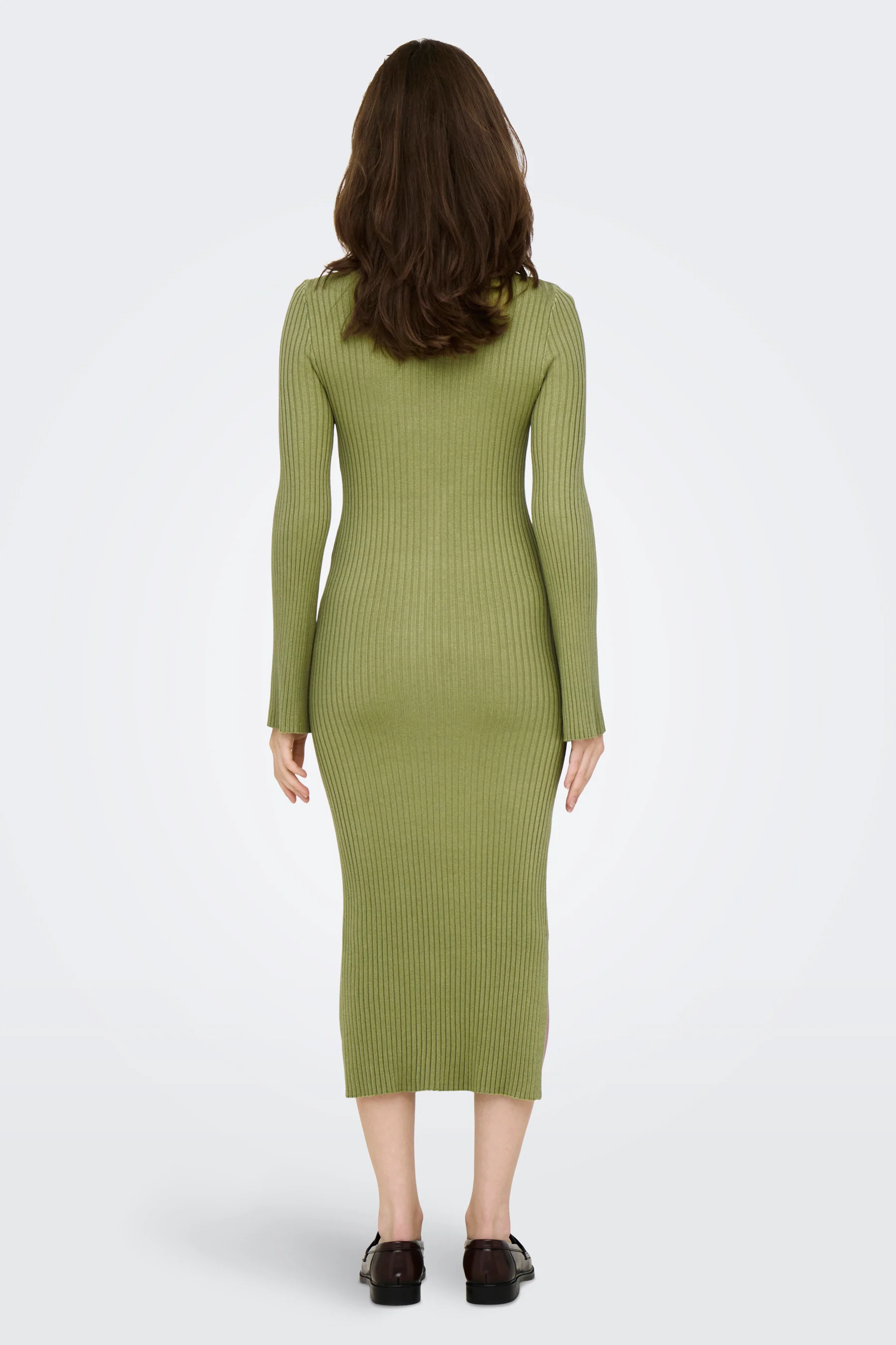 Kleedje met lange mouwen - groen - Image 3