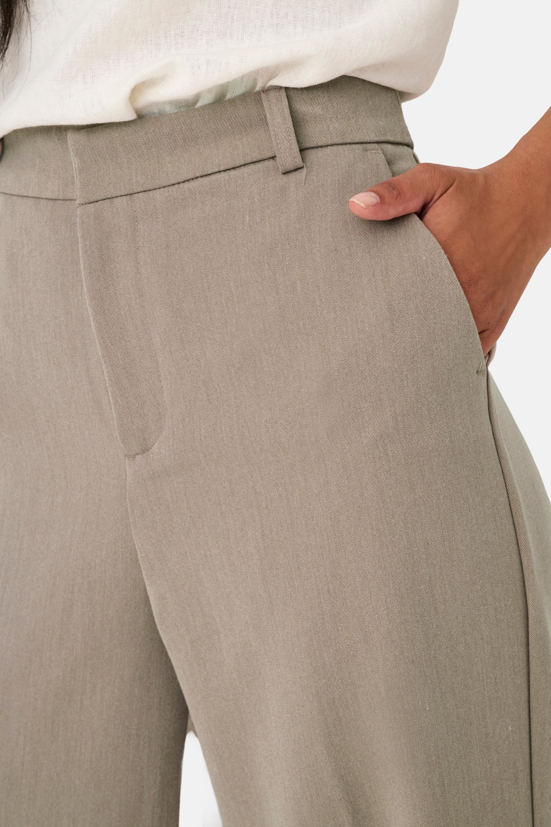 Kostuumbroek - beige - Image 4