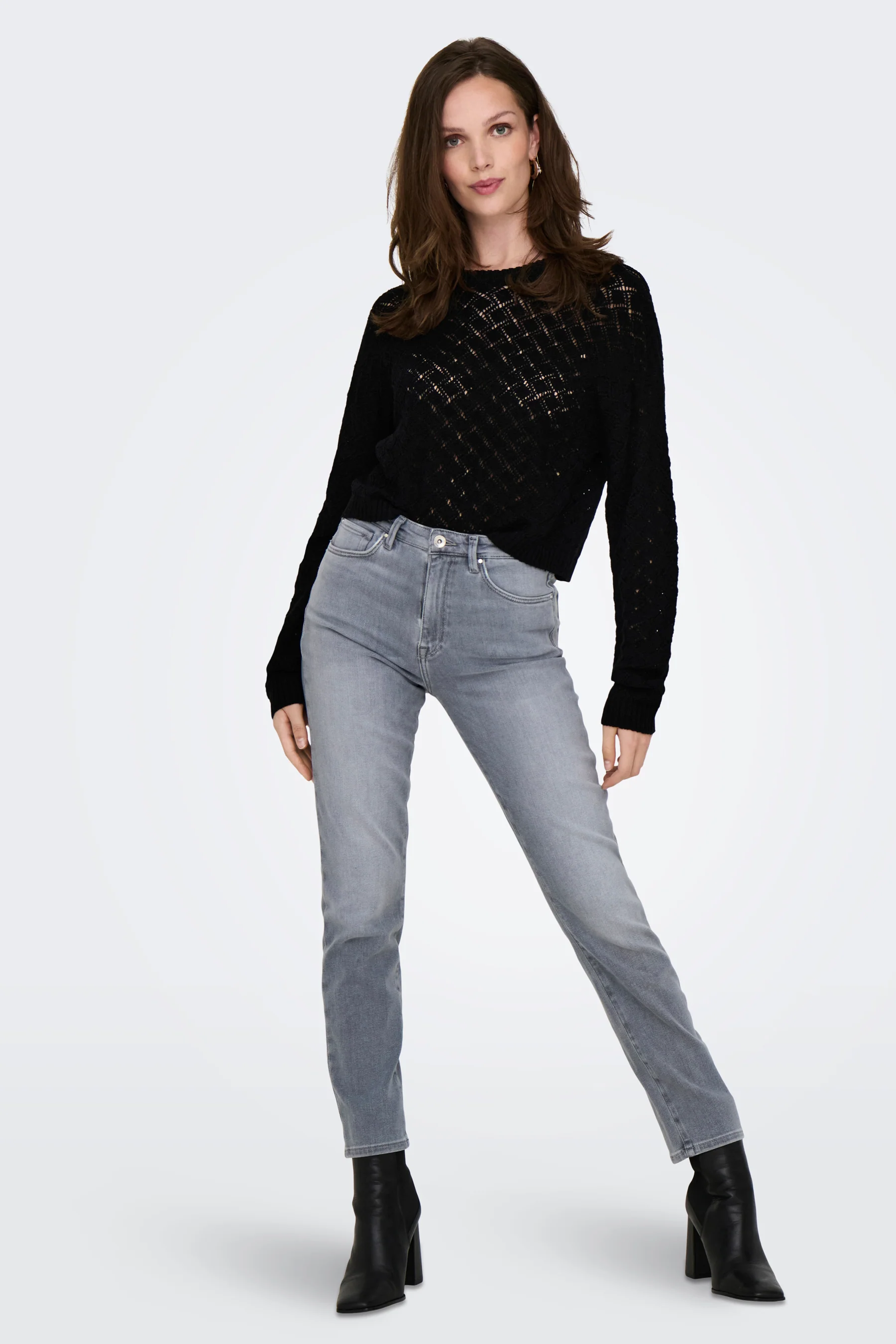 EMILY ICON - mid grey denim - Image 2