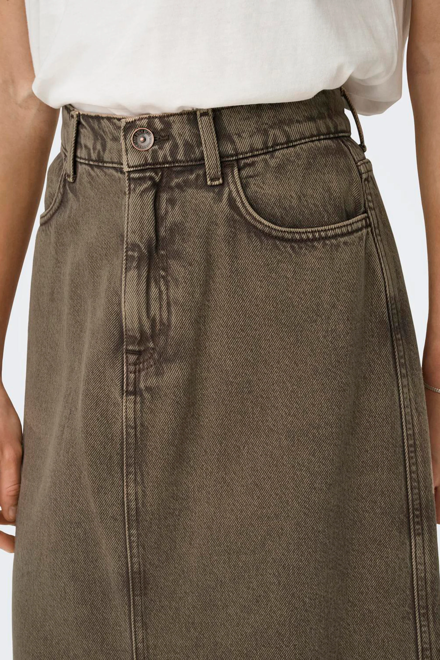 Lange rok - bruin - Image 4