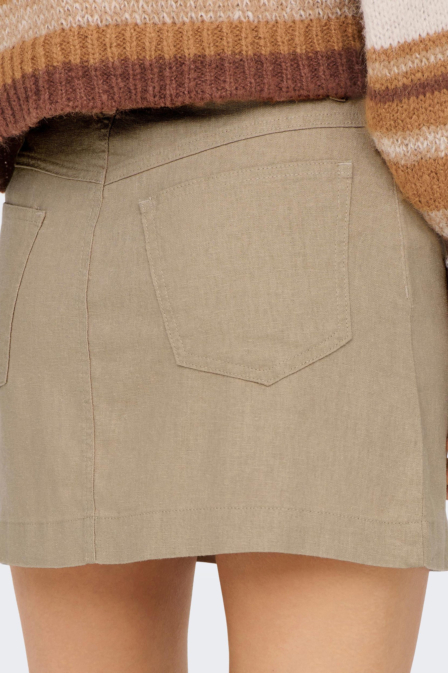 Korte rok - beige - Image 3