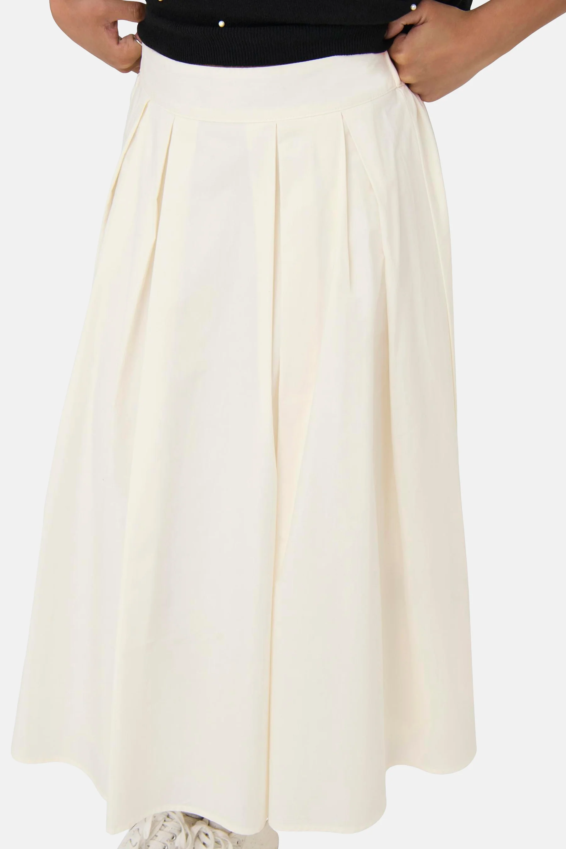 Lange rok - ecru - Image 6