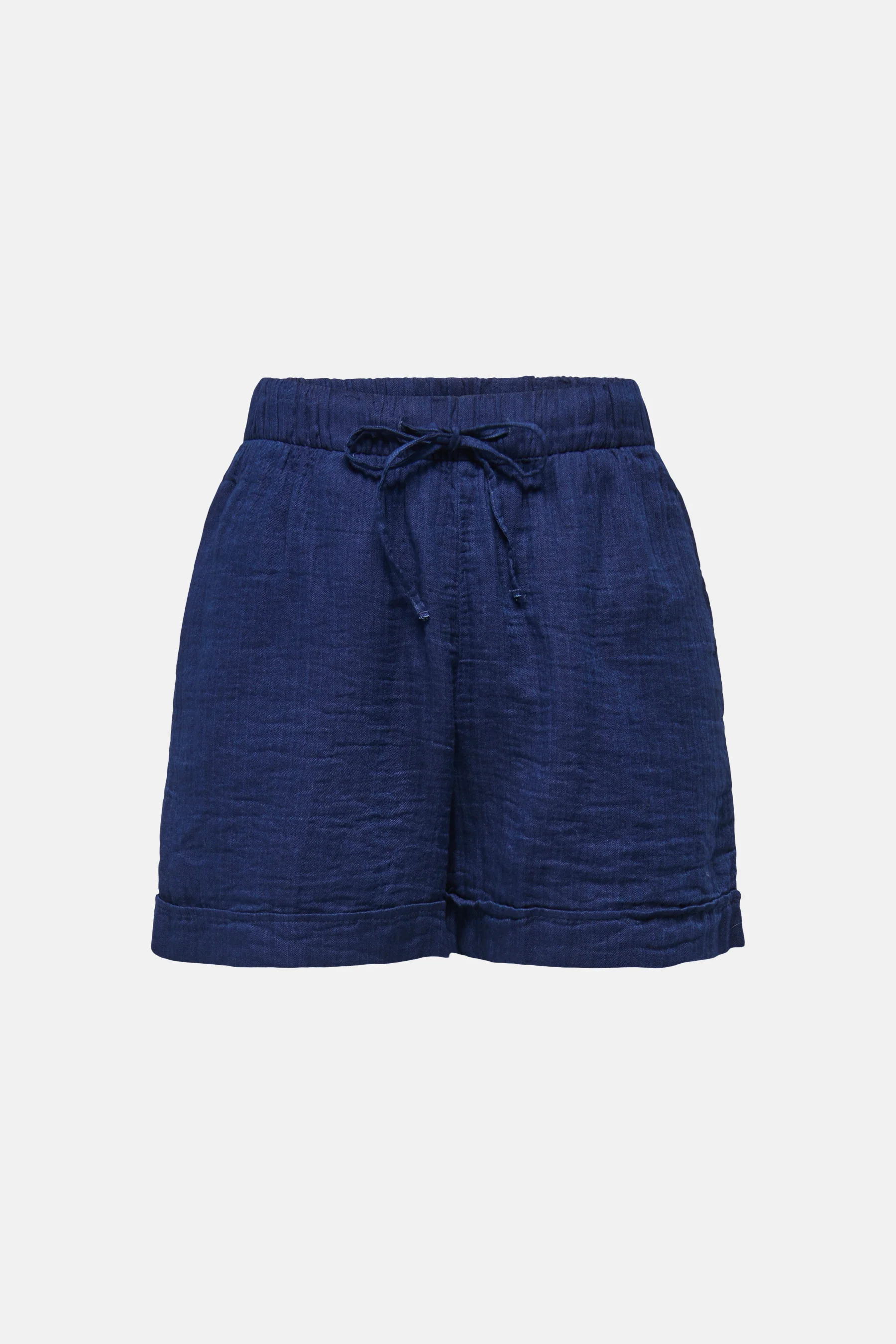 Short - dark blue denim - Image 6