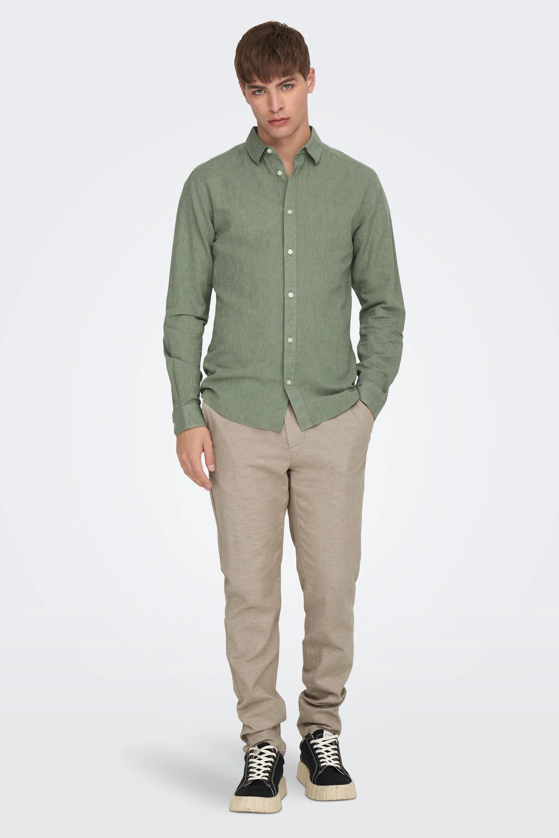 Broek - taupe - Image 5