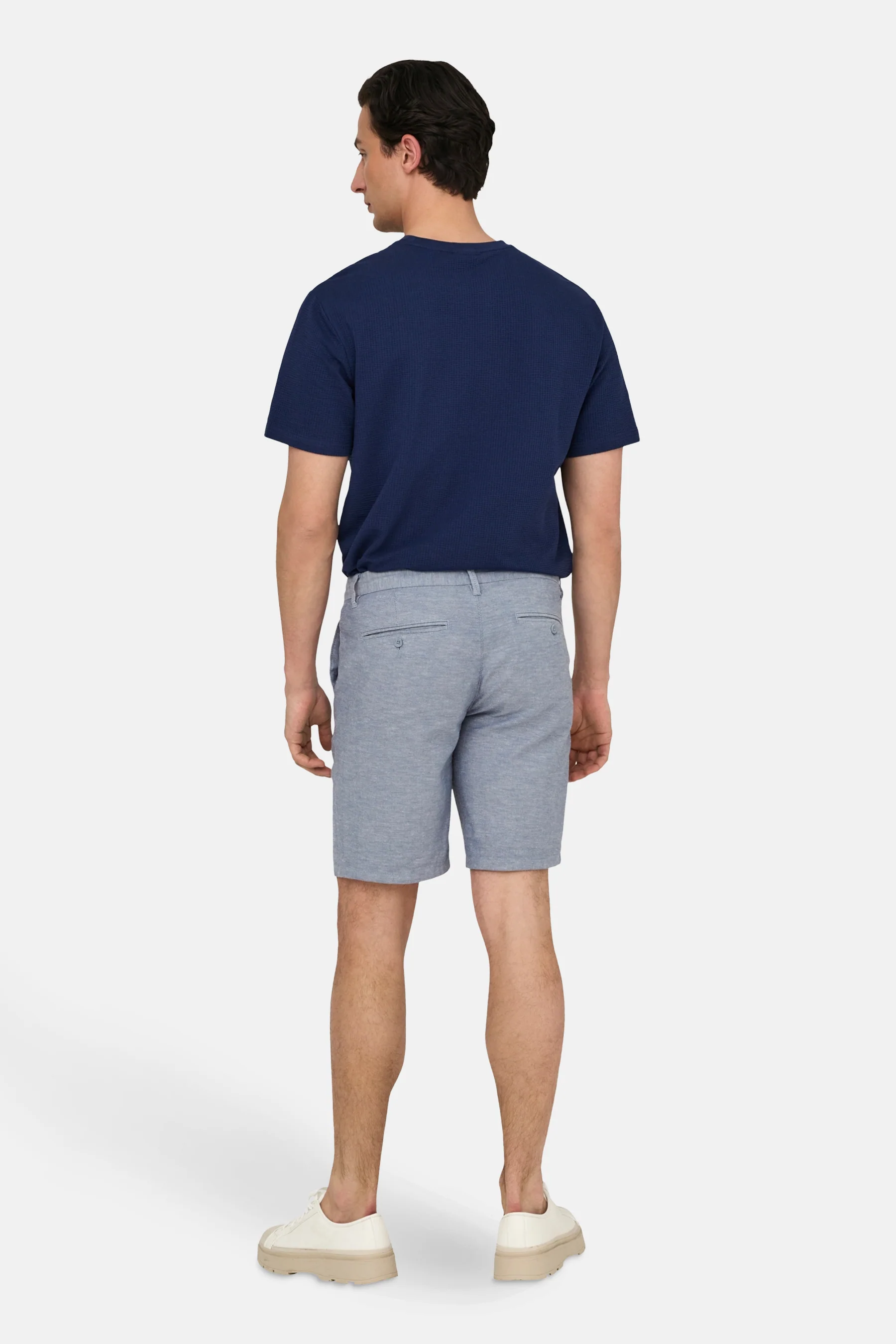 Short - blauw - Image 3