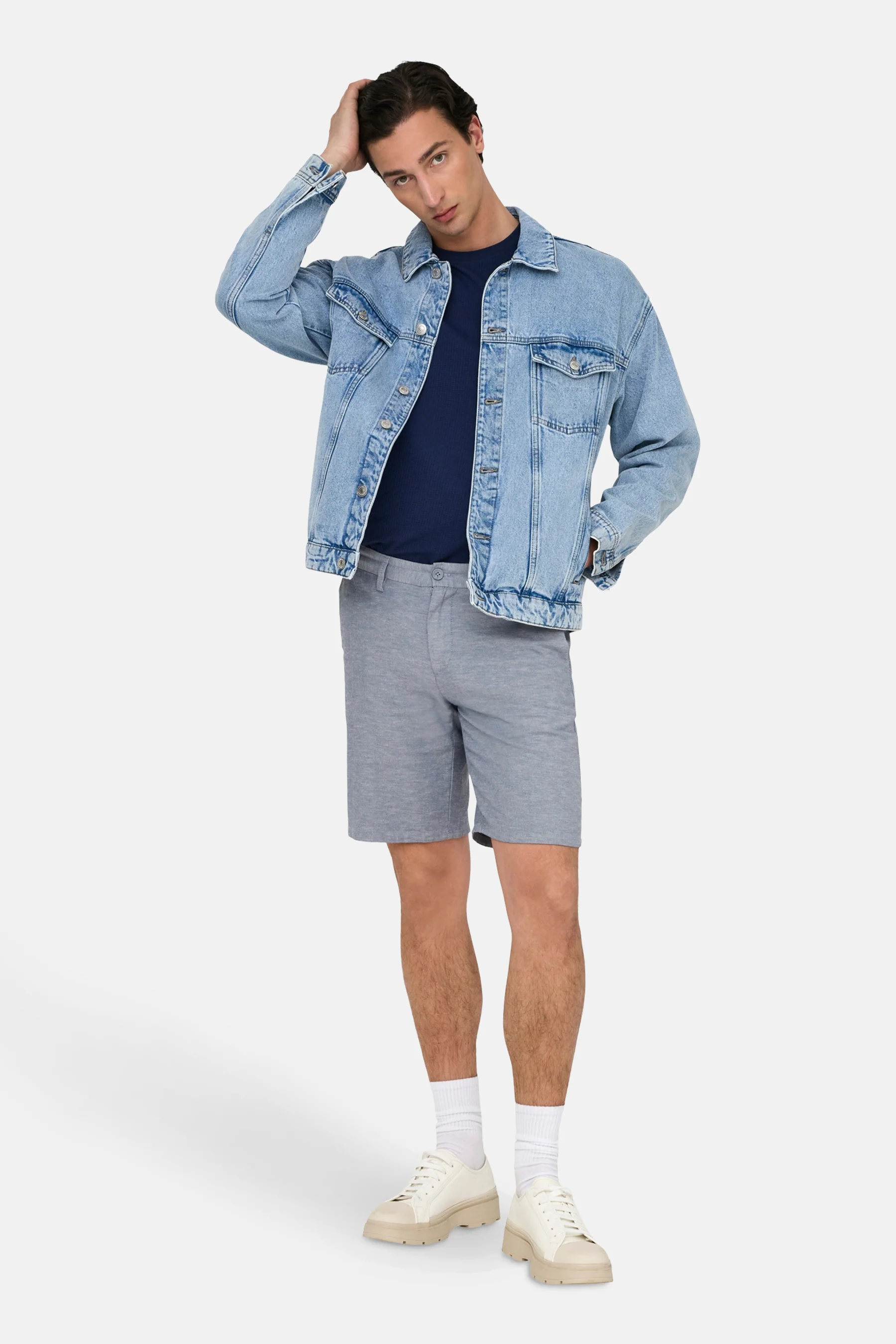 Short - blauw - Image 5