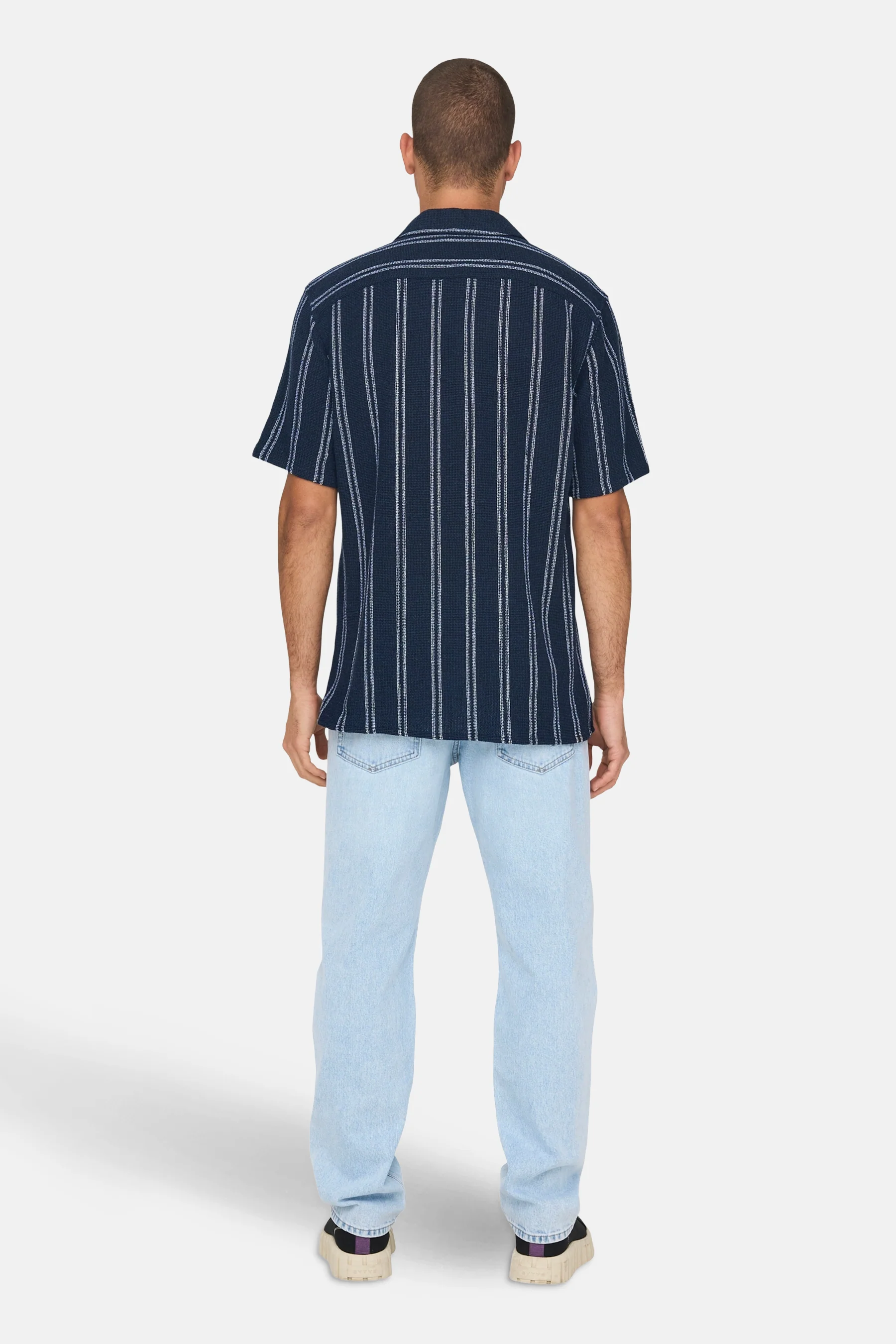 Hemd met korte mouwen - blauw - Image 3