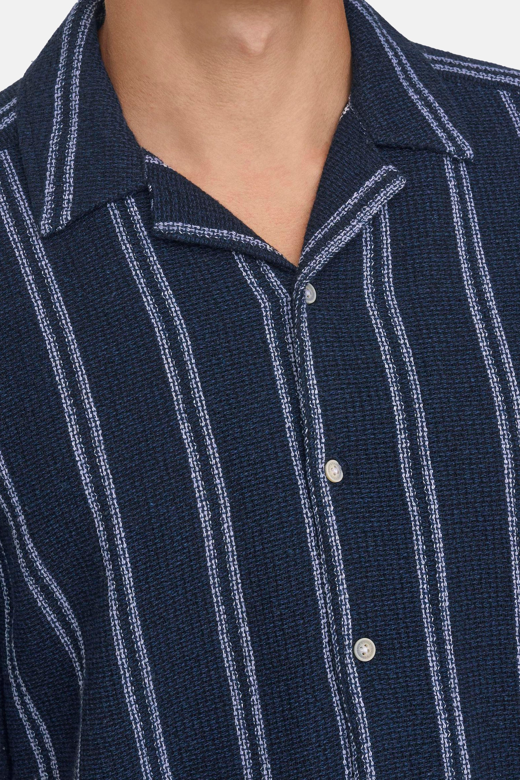 Hemd met korte mouwen - blauw - Image 5