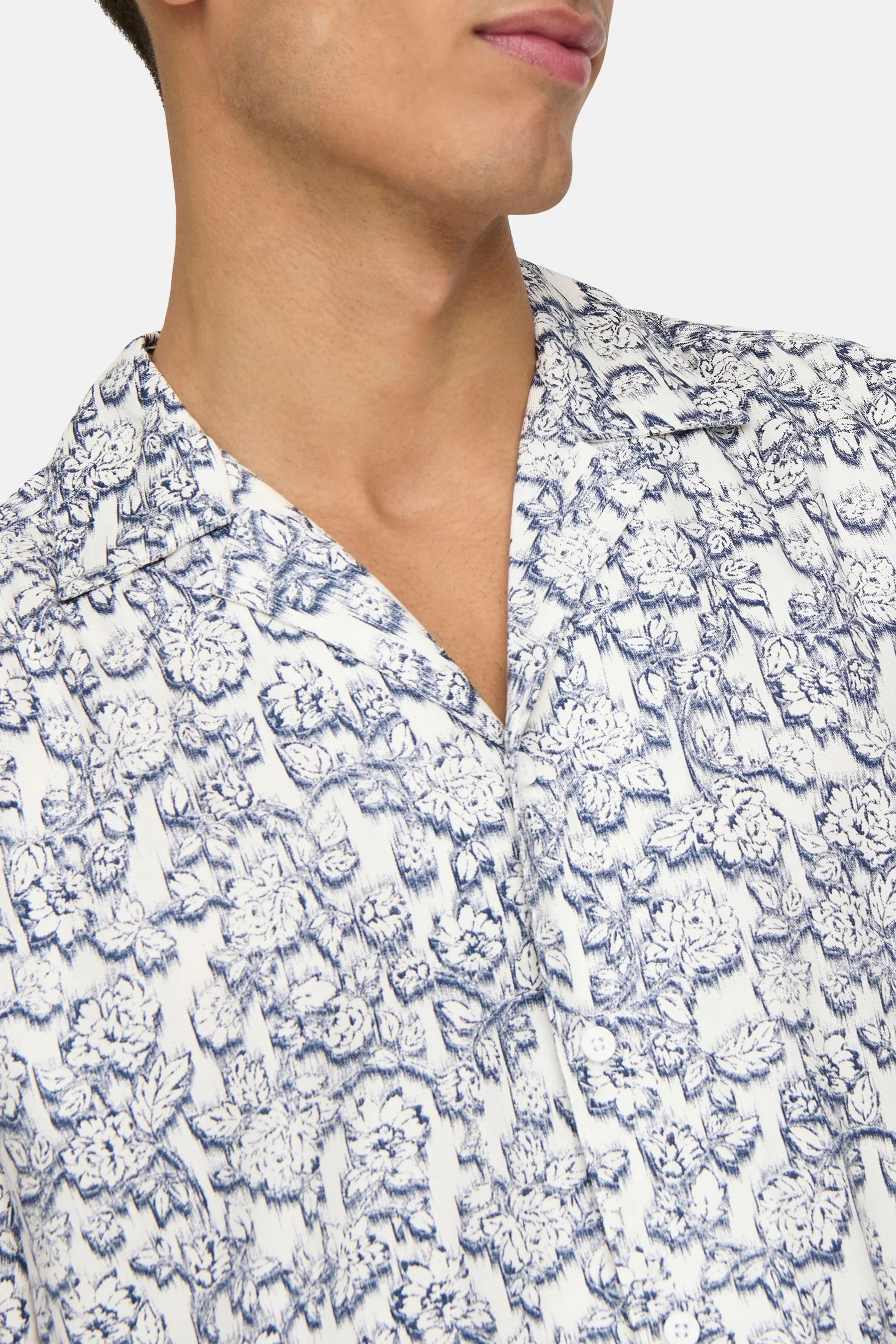 Hemd met korte mouwen - Blauw - Image 4