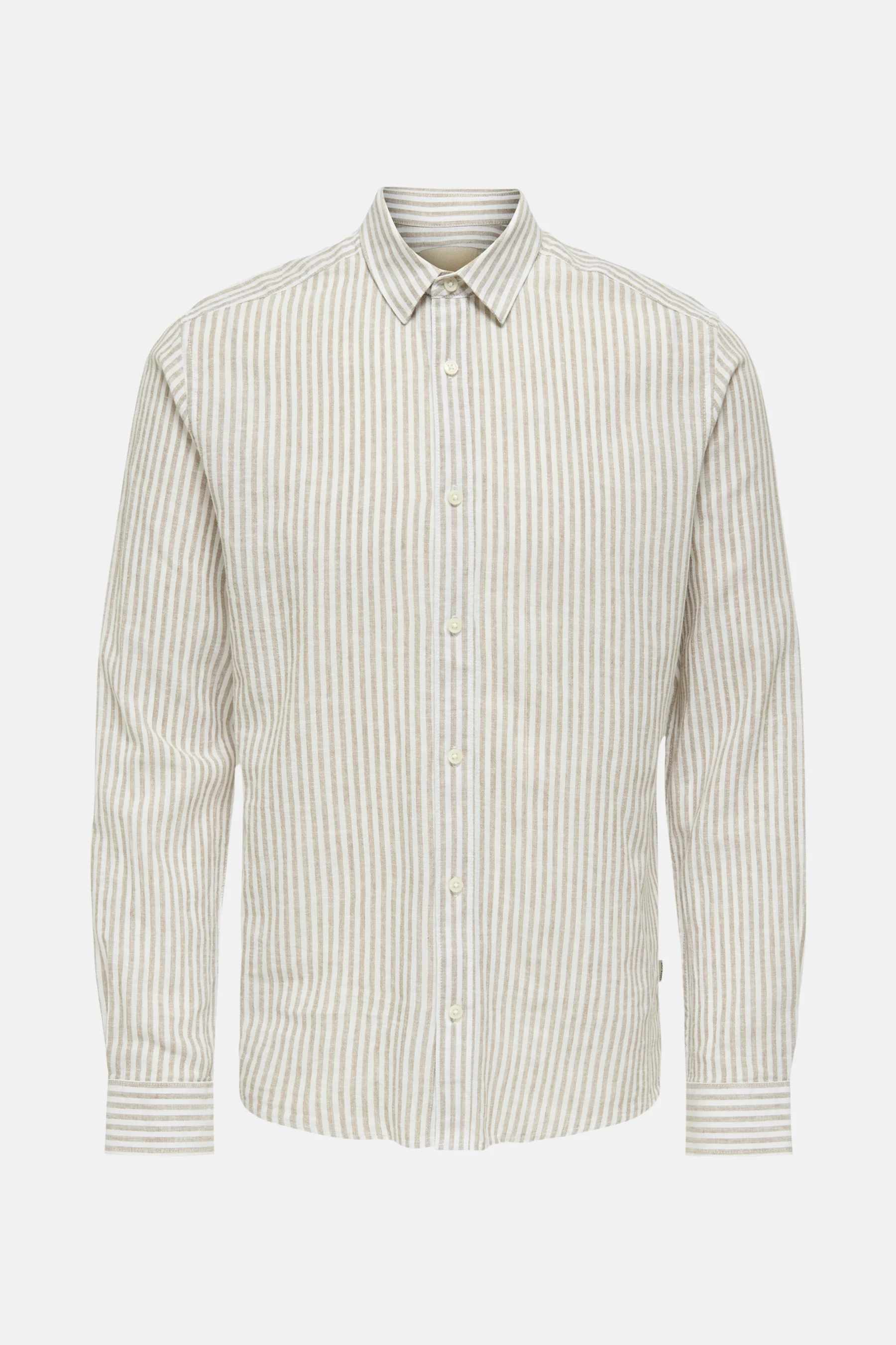 Hemd met lange mouwen - beige - Image 6