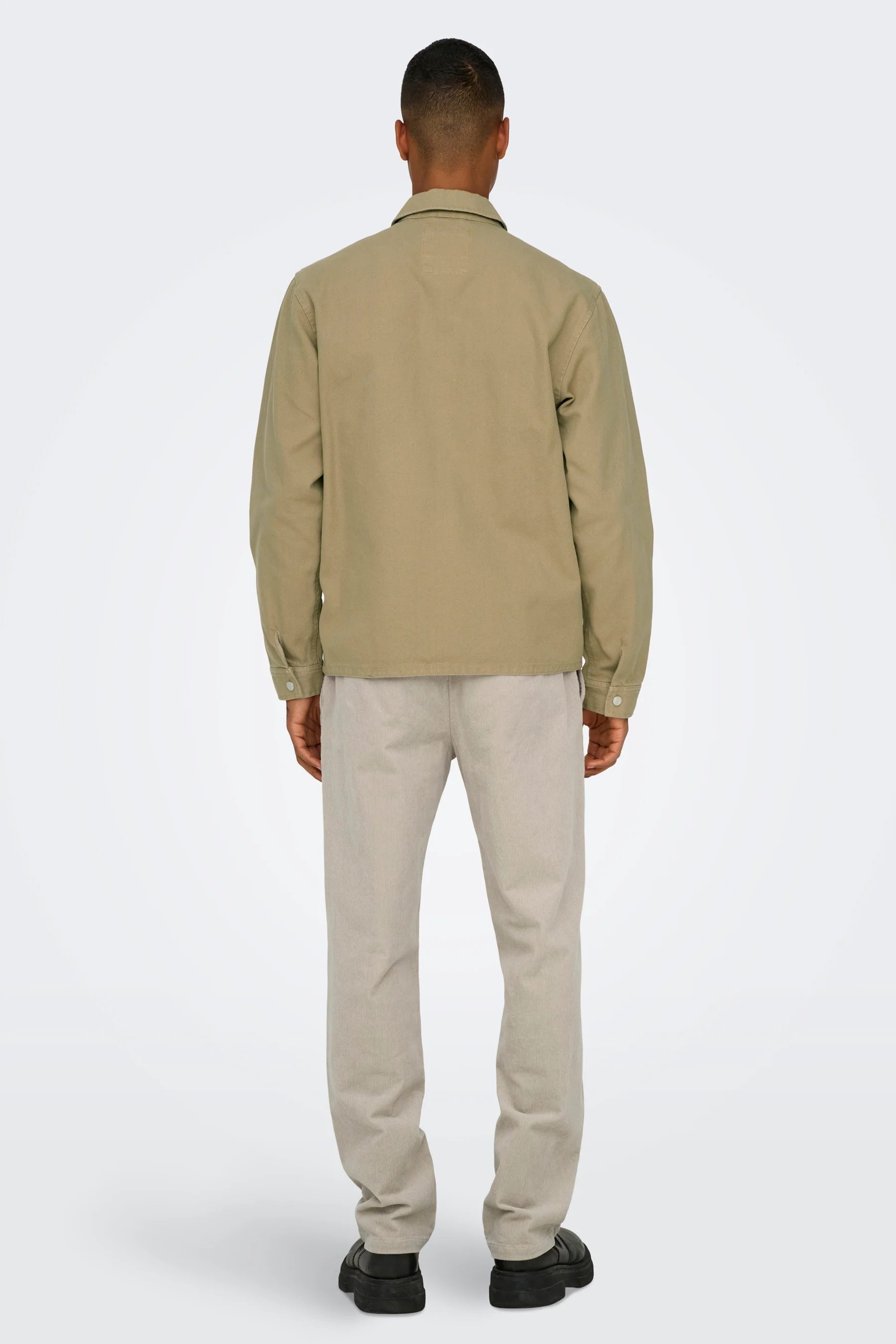 Hemd met lange mouwen - beige - Image 2