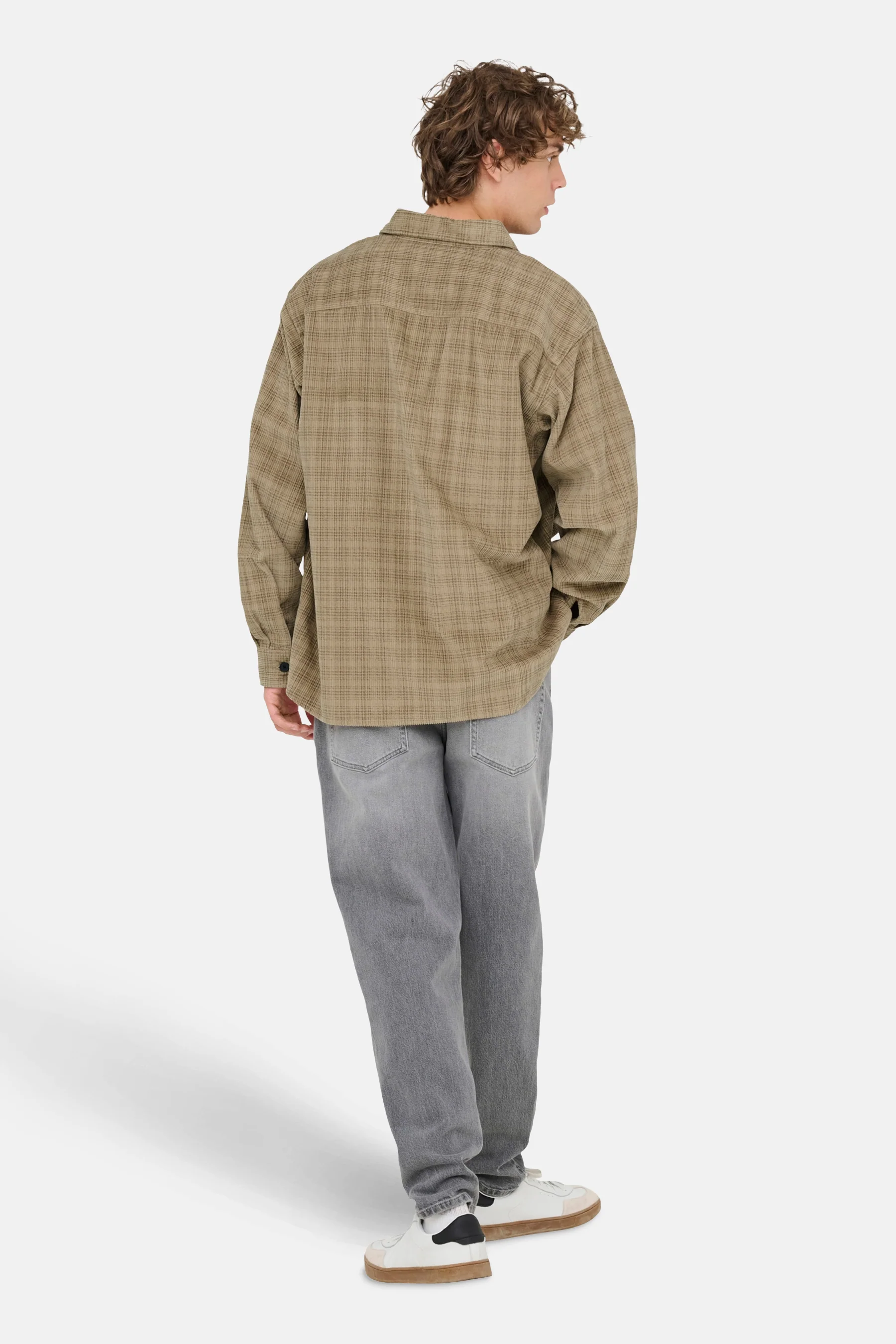 Hemd met lange mouwen - beige - Image 3