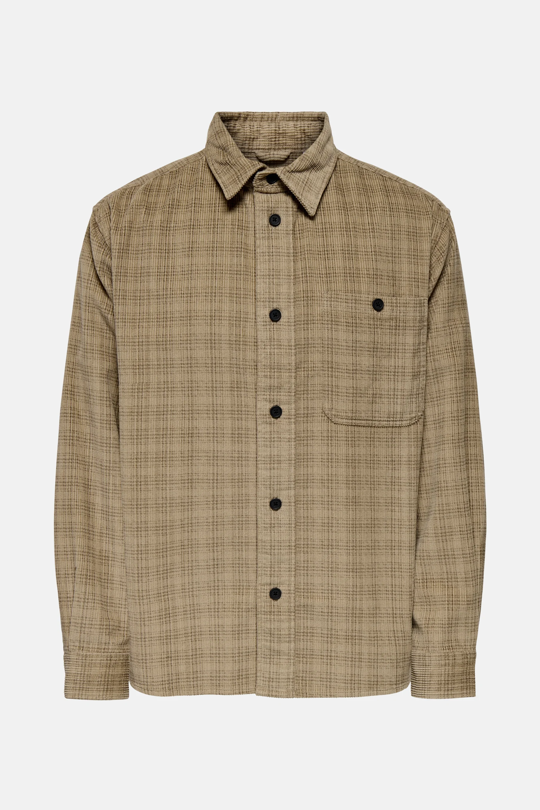 Hemd met lange mouwen - beige - Image 6