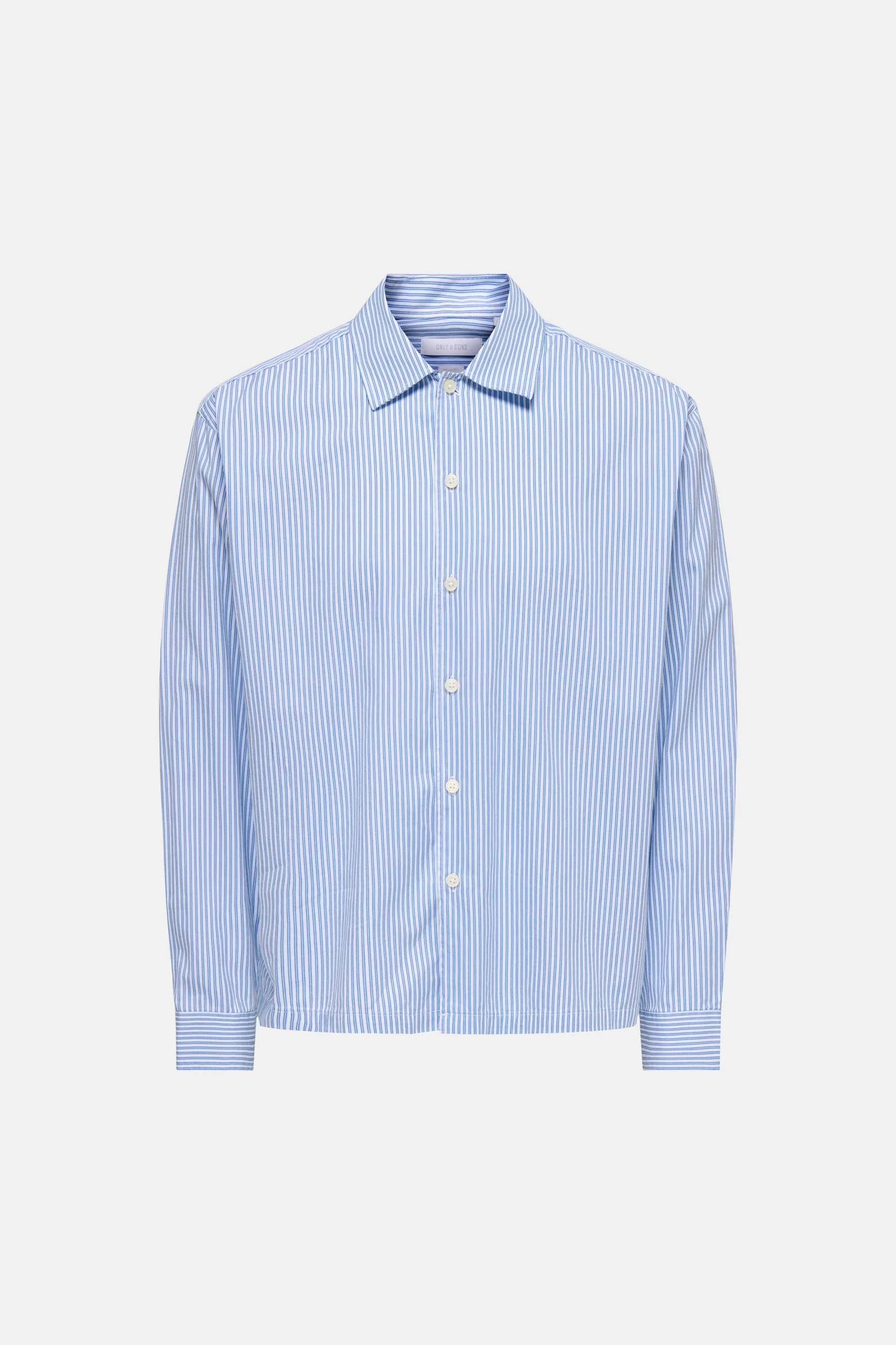 Hemd met lange mouwen - blauw