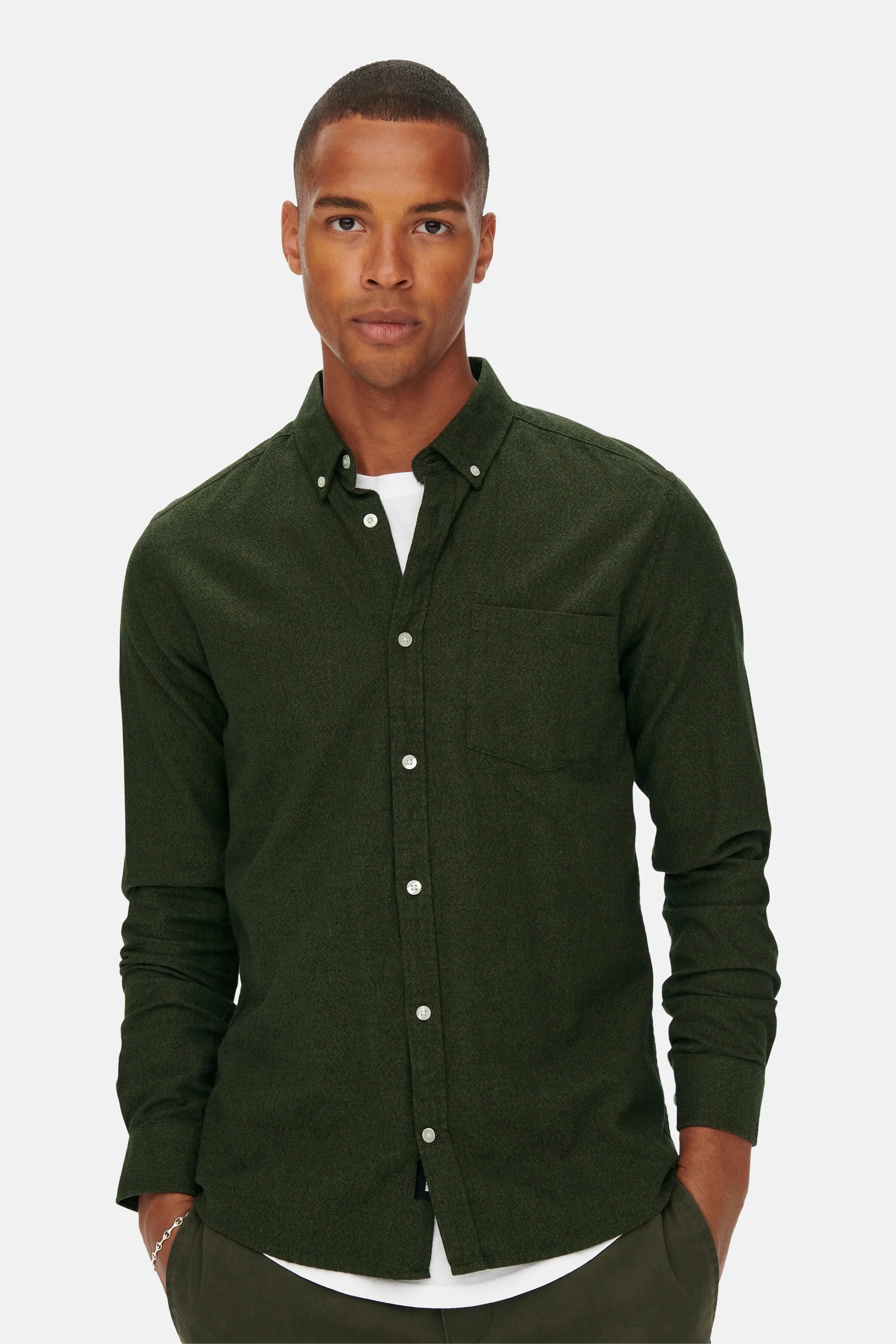 T-shirt met lange mouwen - groen - Image 4