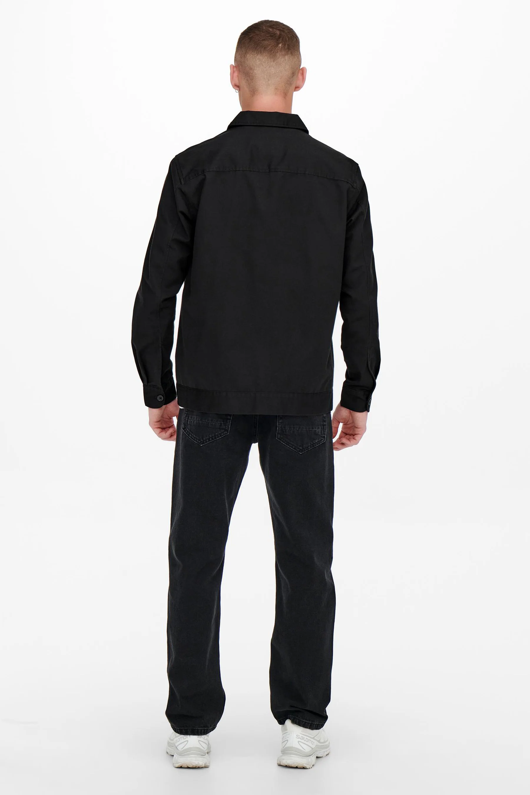 Hemd met lange mouwen - zwart - Image 3