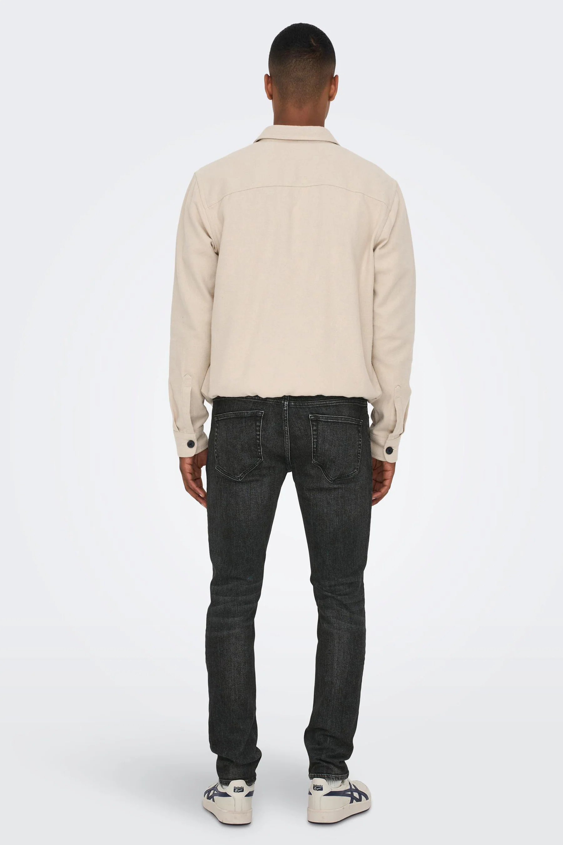 Slim jeans - dark grey denim - Image 3
