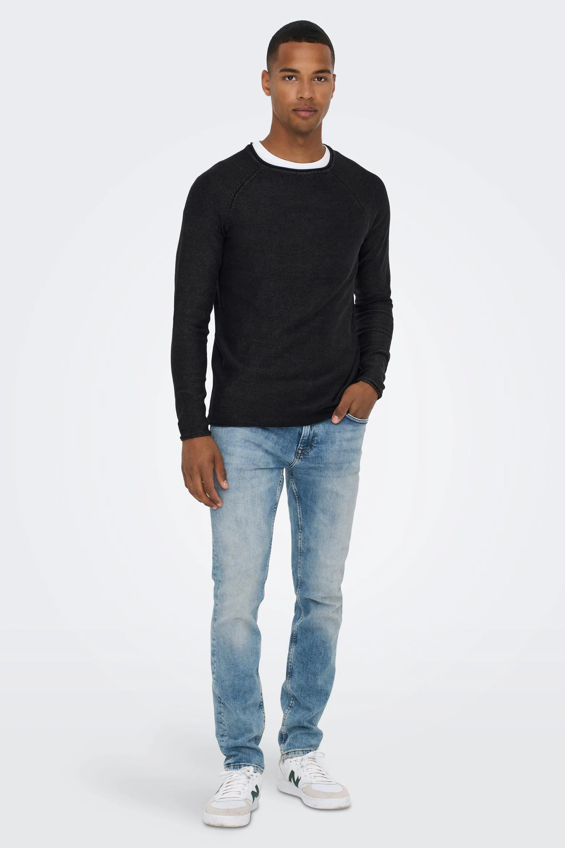 Slim jeans - light blue denim - Image 2