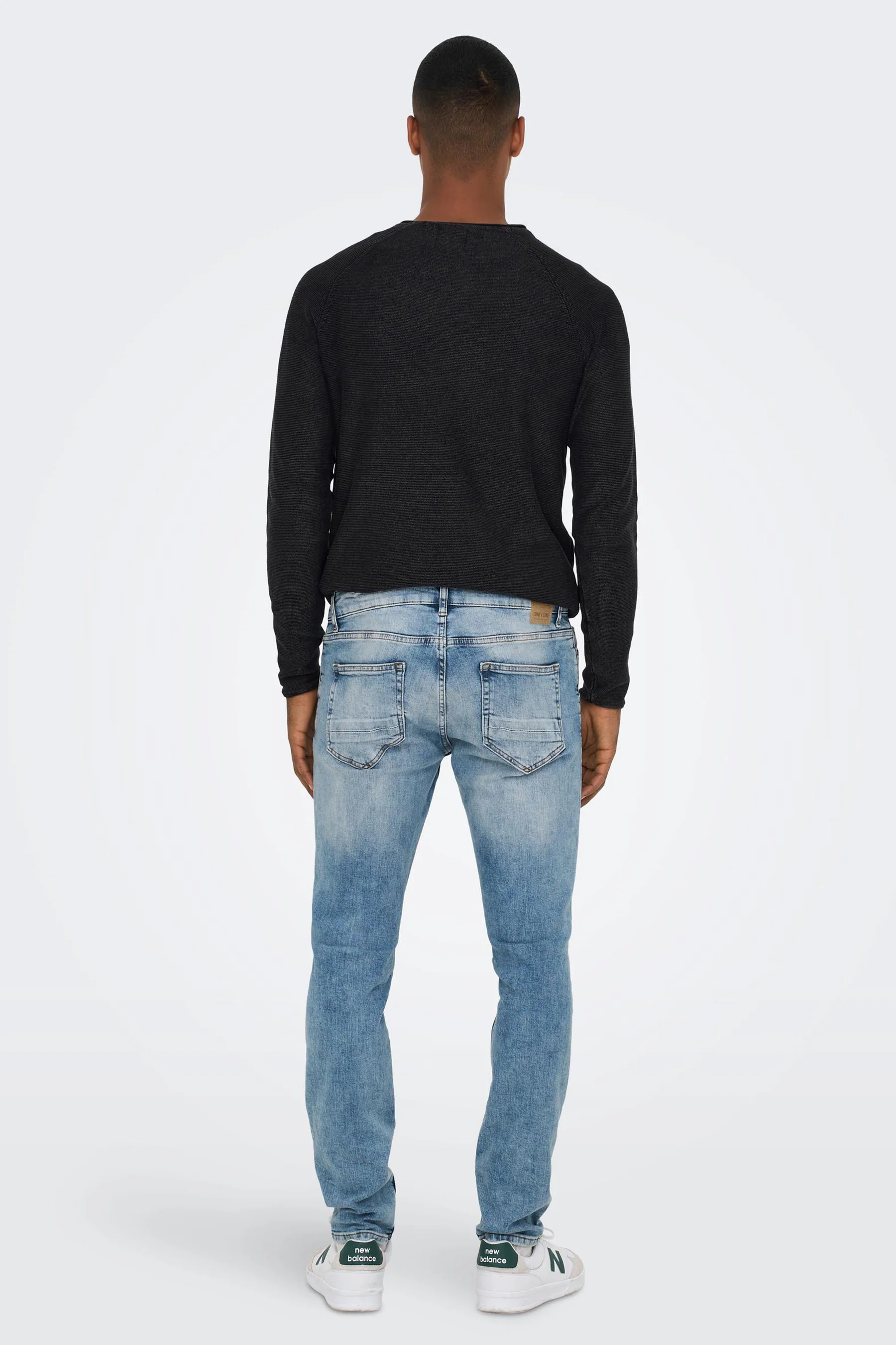 Slim jeans - light blue denim - Image 3