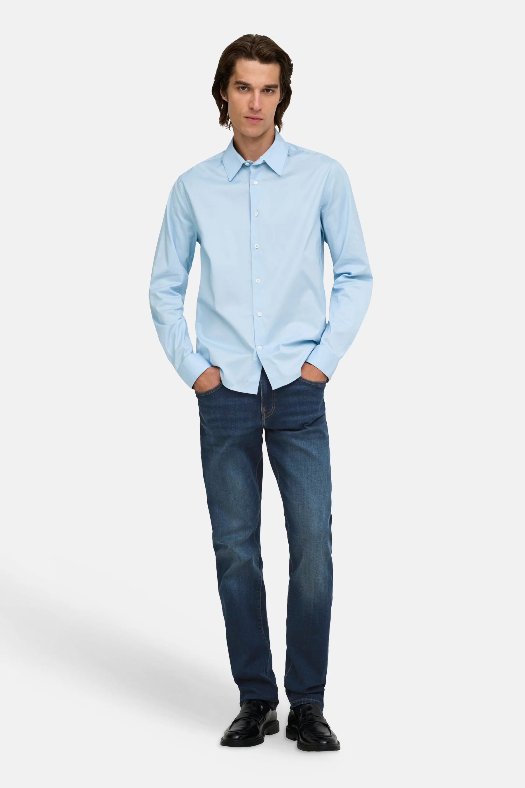 Jeans straight dark blue denim - ONLY & SONS® - Image 2