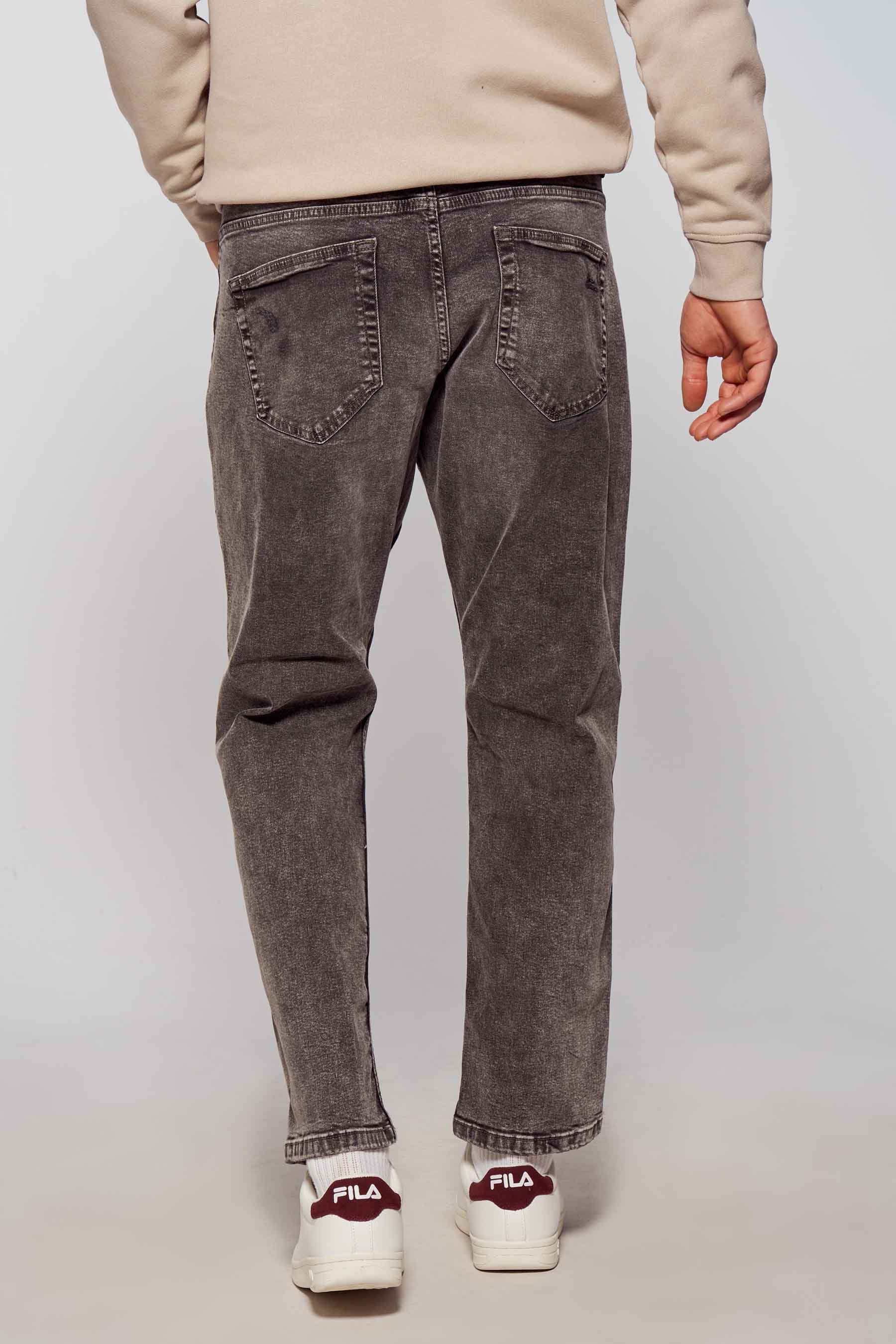 Tapered jeans - dark grey denim - Image 2