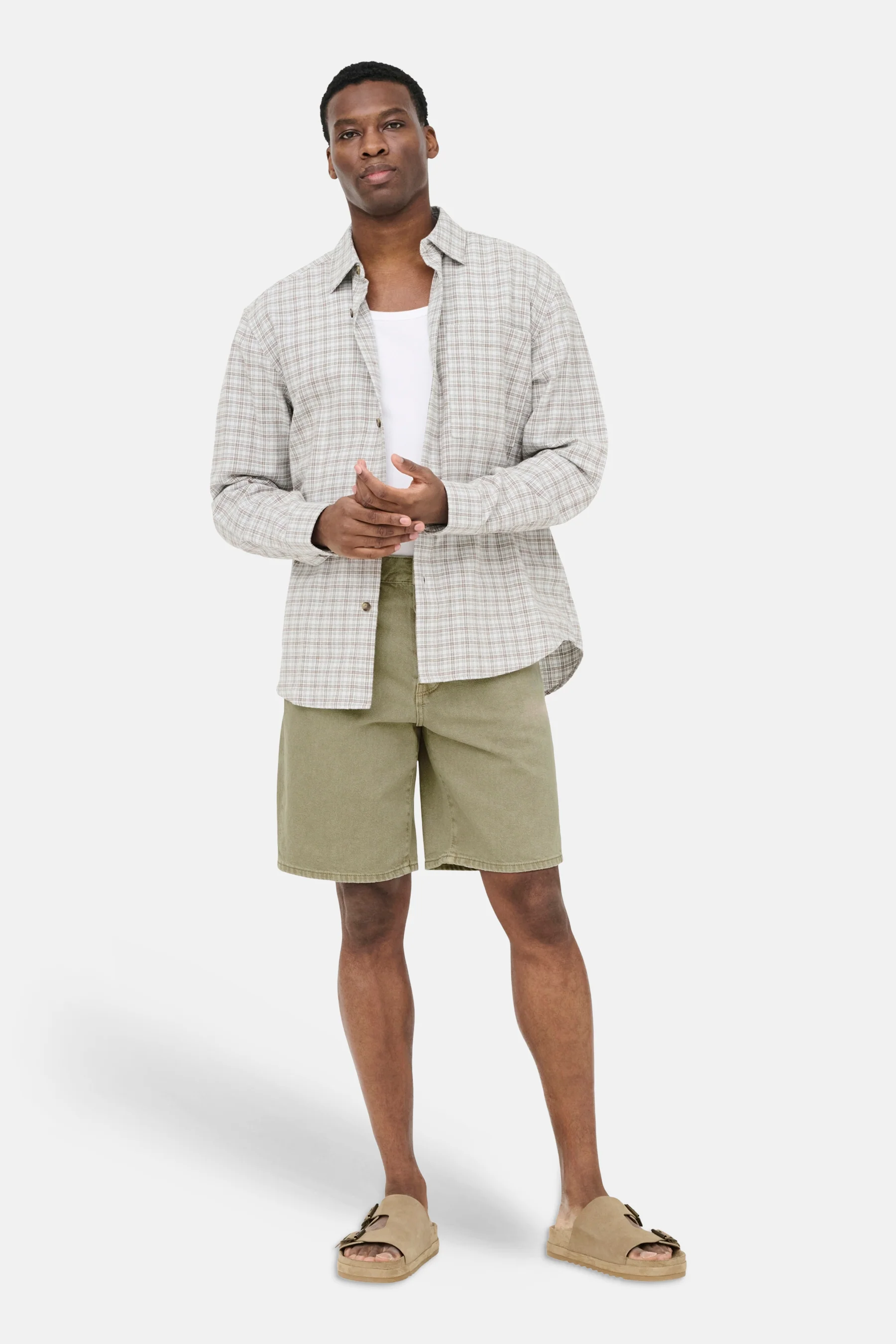 Short - beige - Image 2