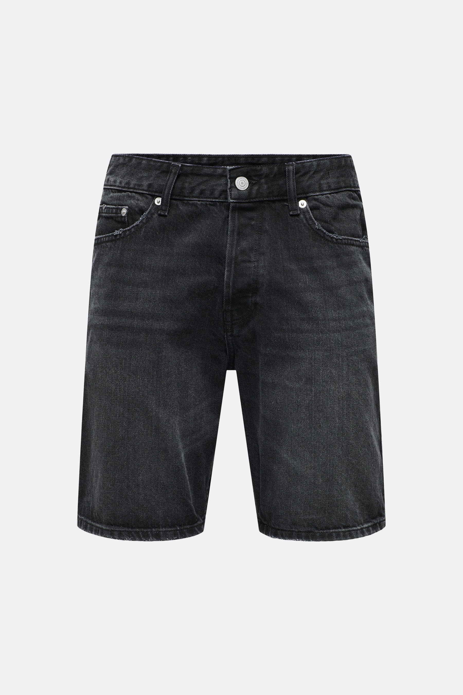 Short - black denim - Image 6