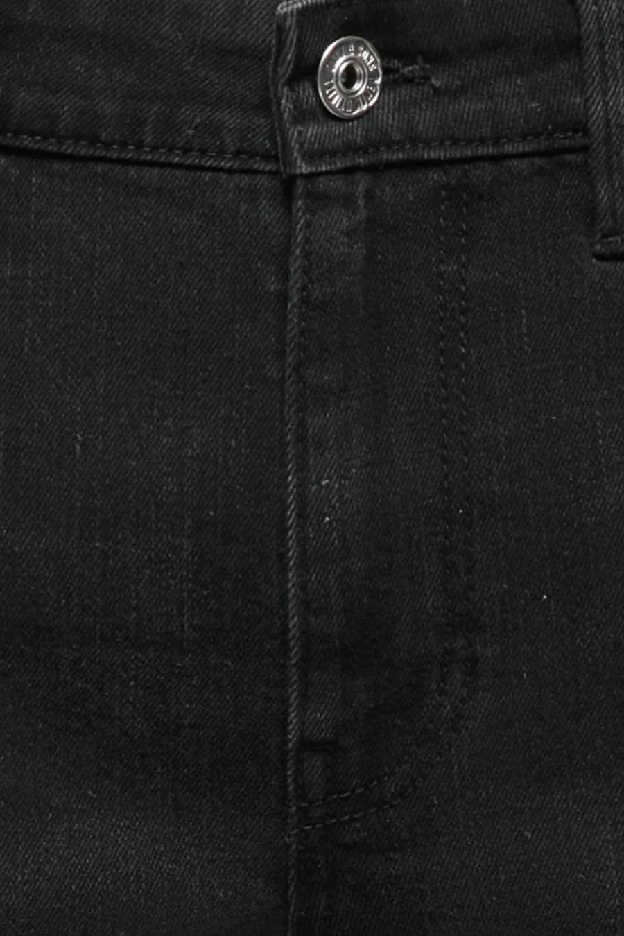 Short - black denim - Image 4