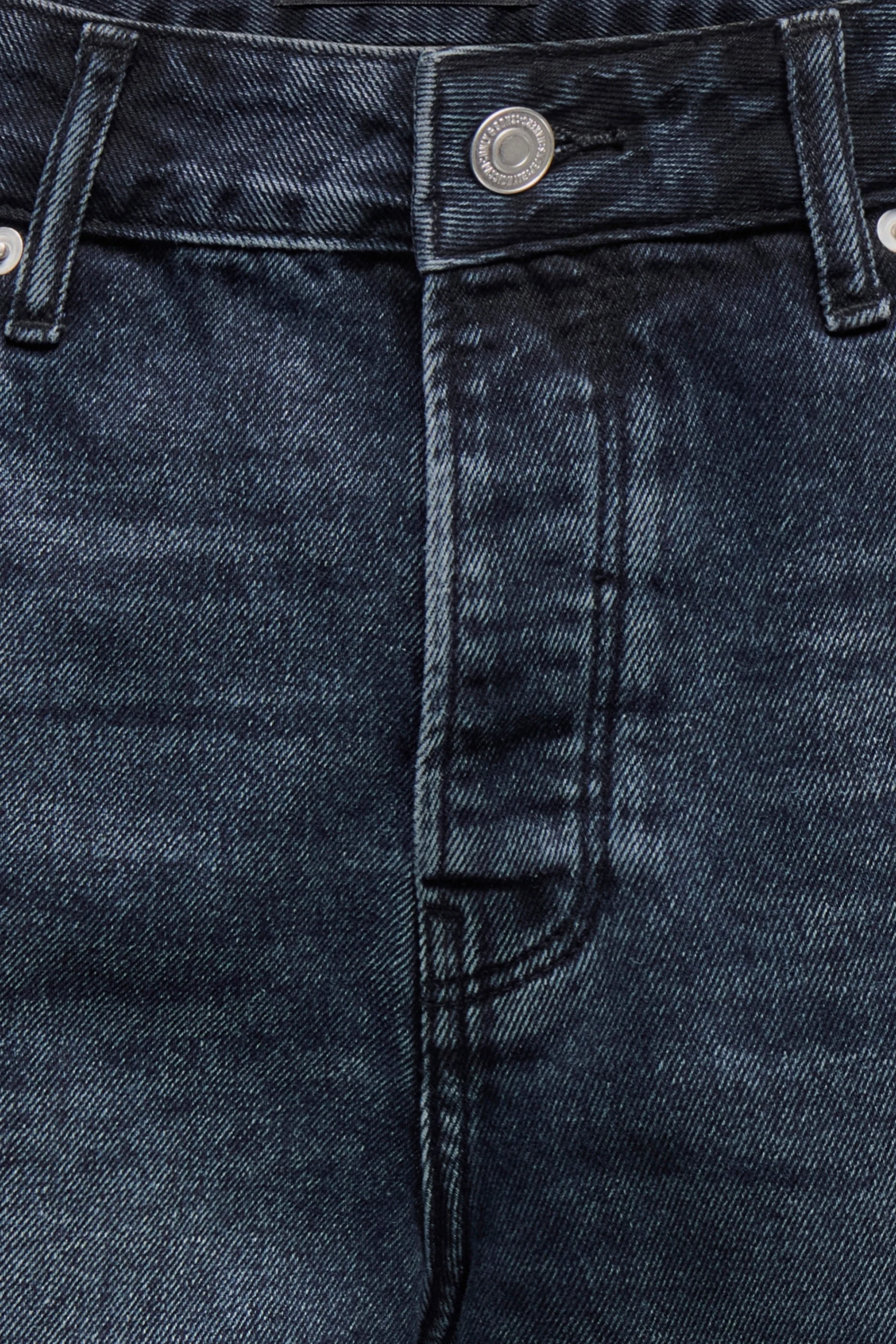 Short - blue black denim - Image 3