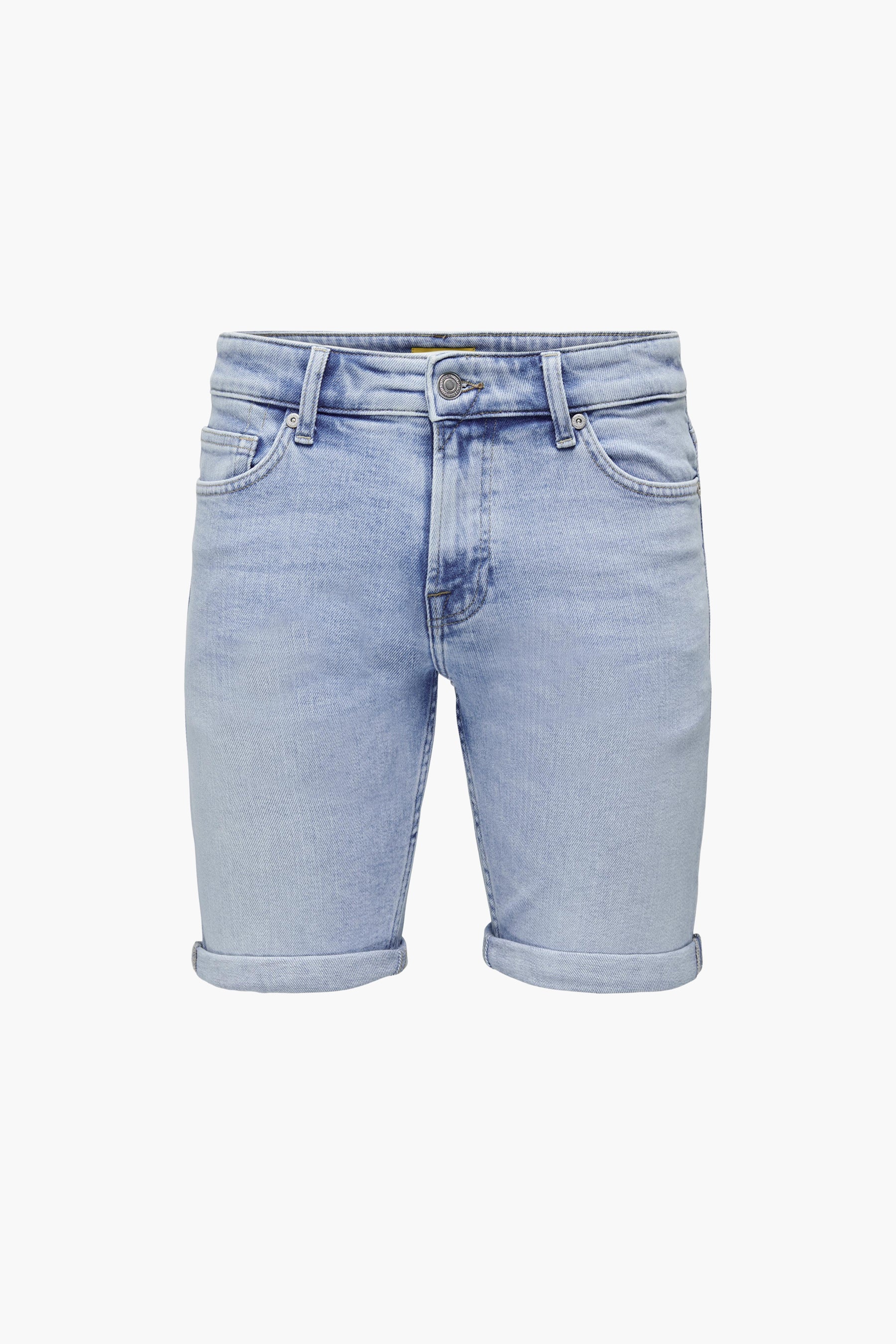 Short - light blue denim - Image 6
